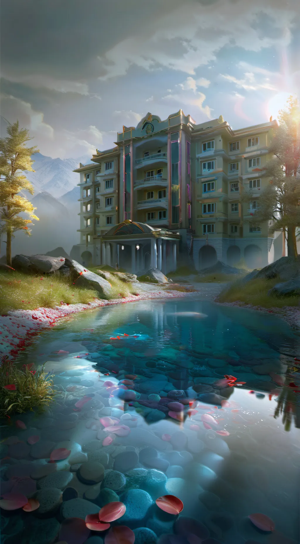 ai character: Hazbin hotel  background