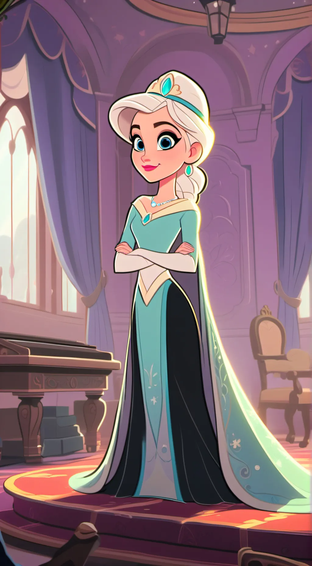 ai character: 333555 background