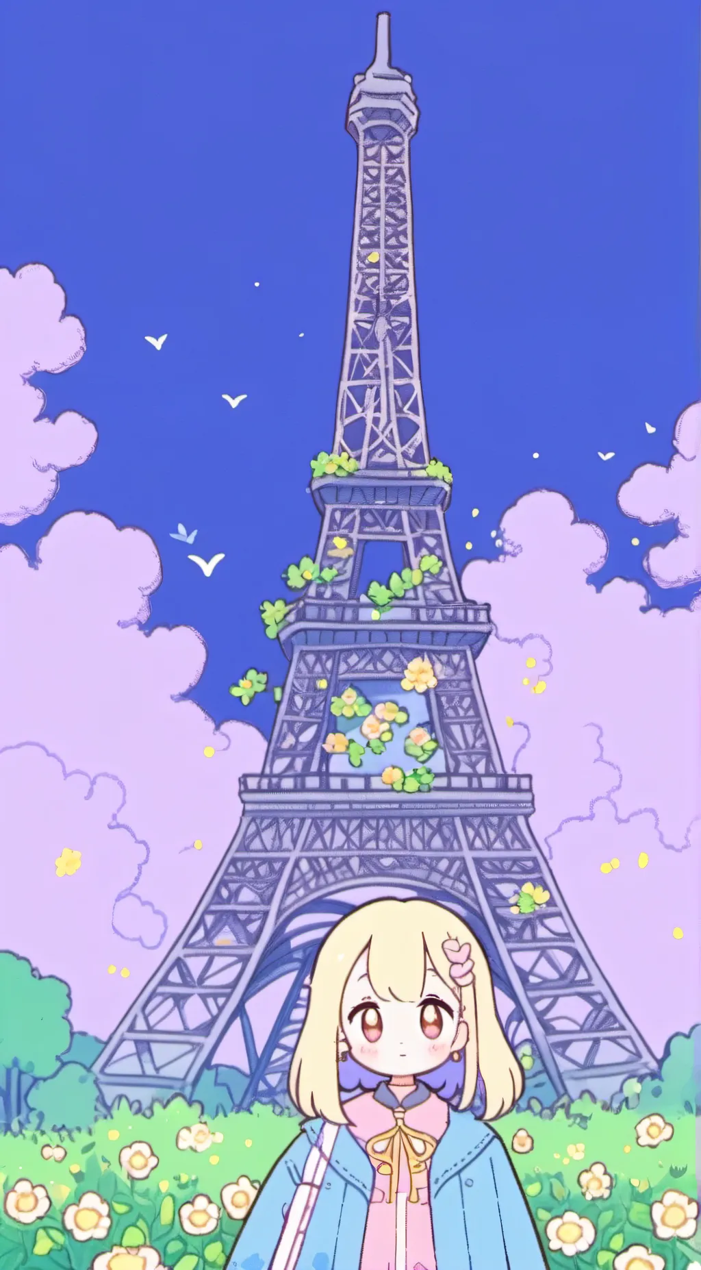 ai character: marette Adrian  background