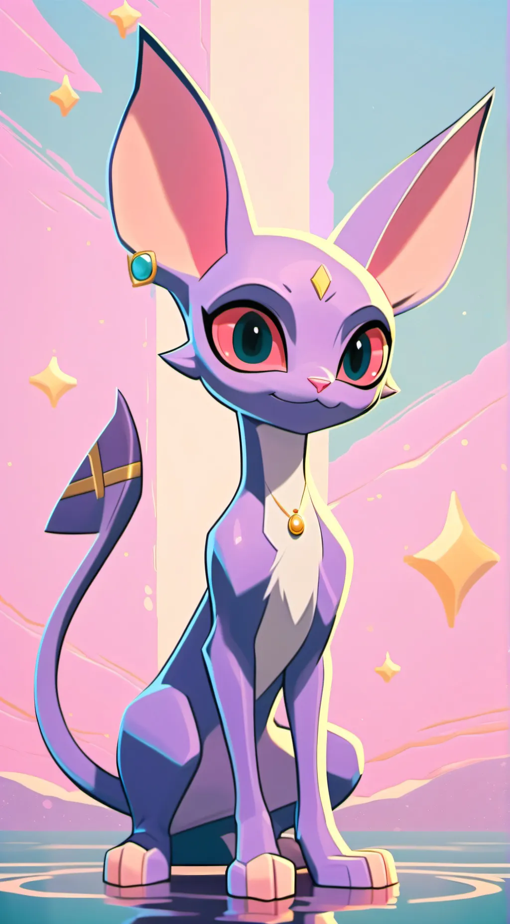 ai character: Espeon background