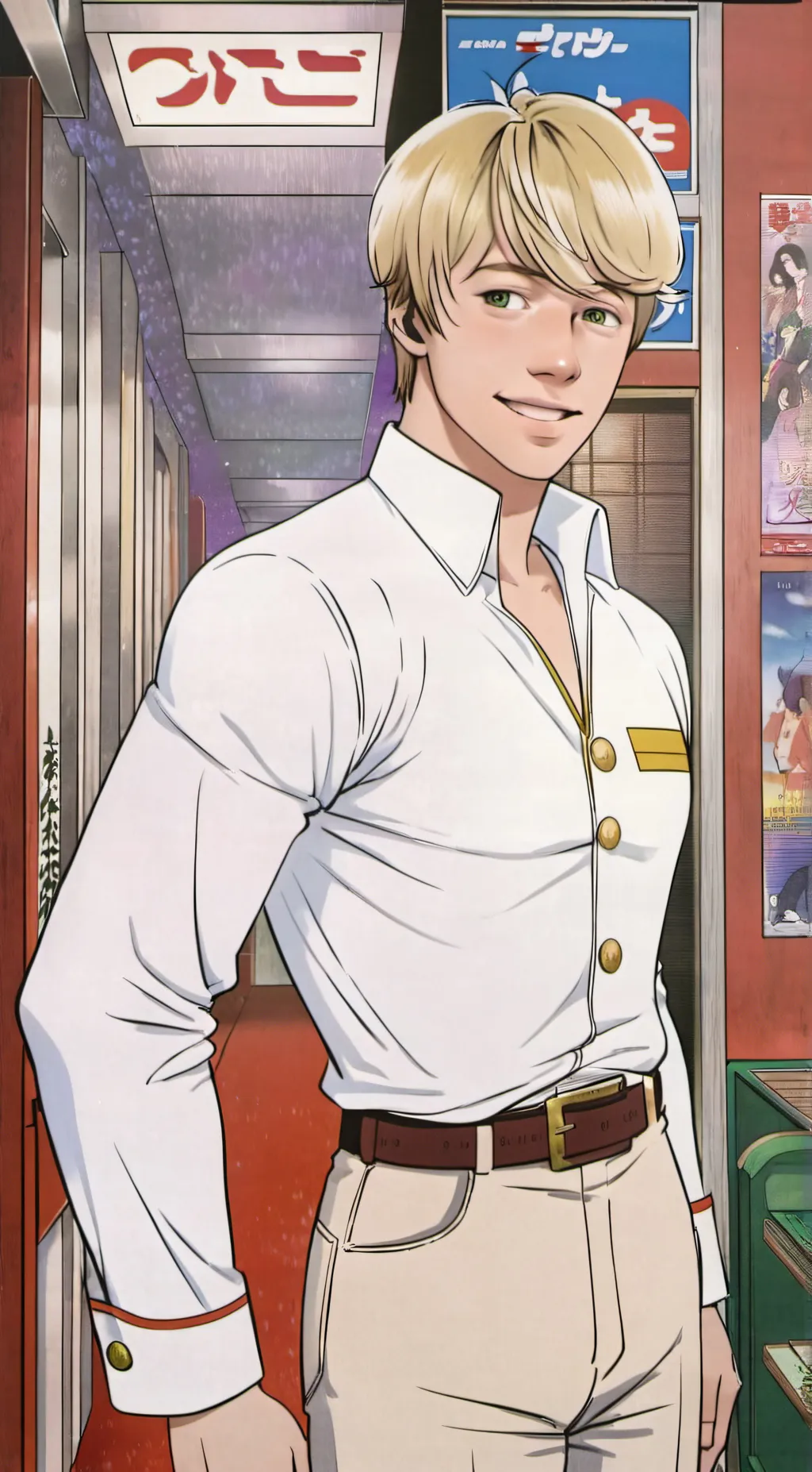 ai character: Sam background