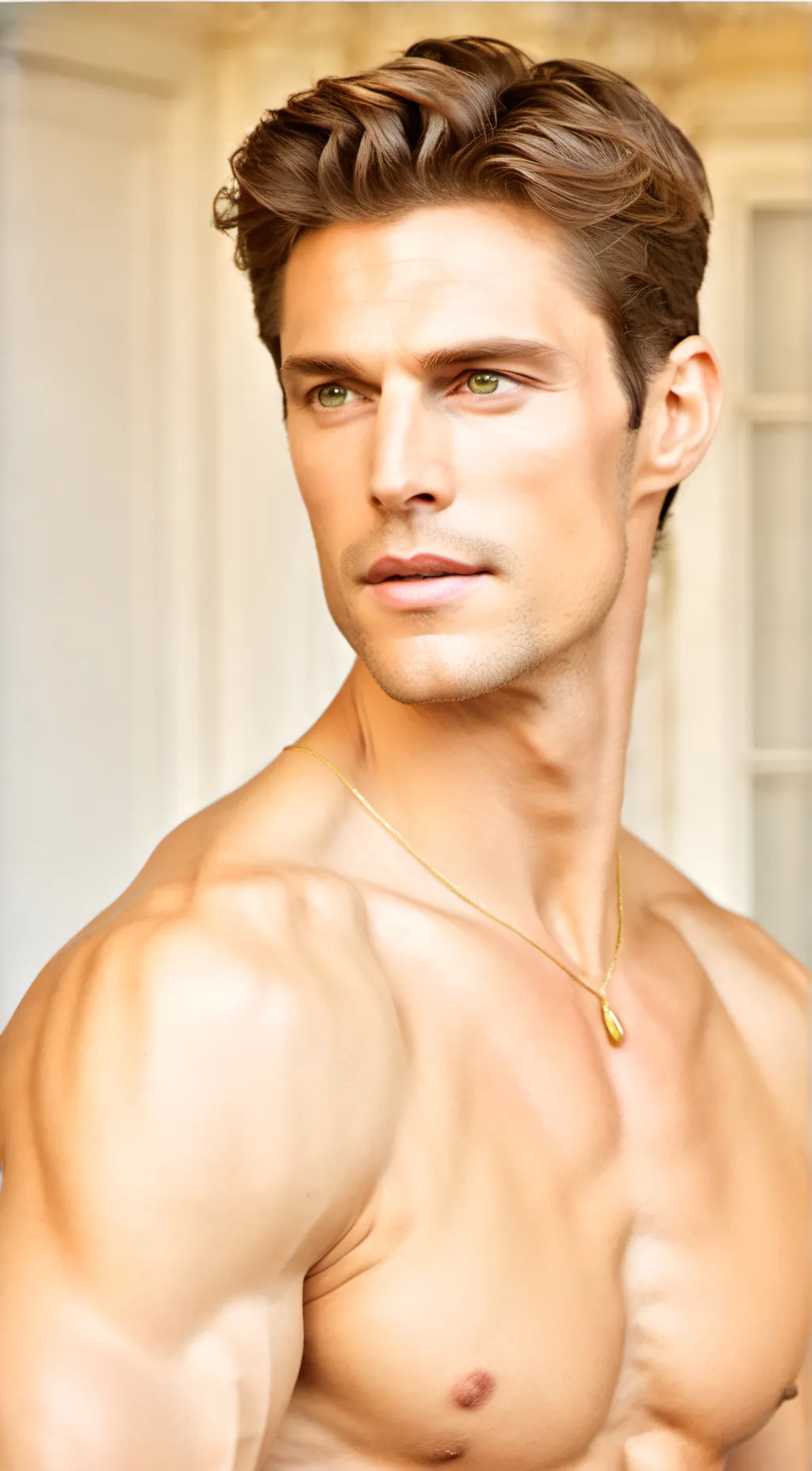 ai character: Patrick  background