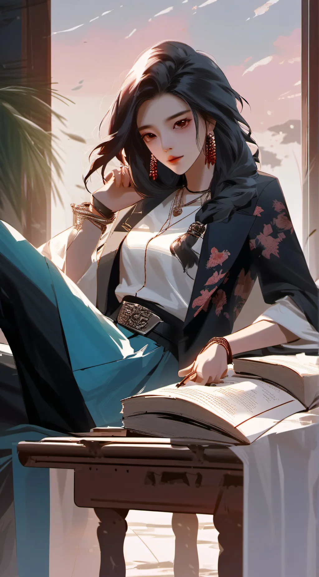 ai character: kaiy background