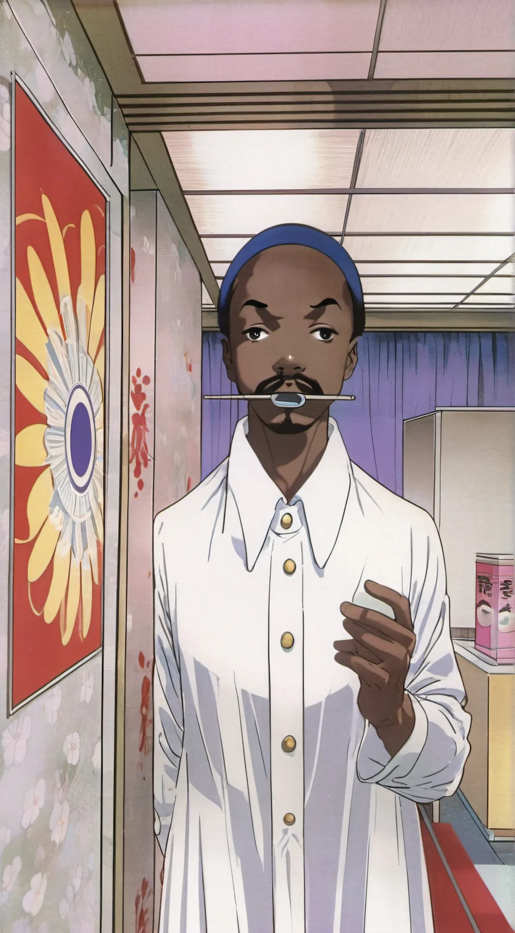 ai character: mr willy  background