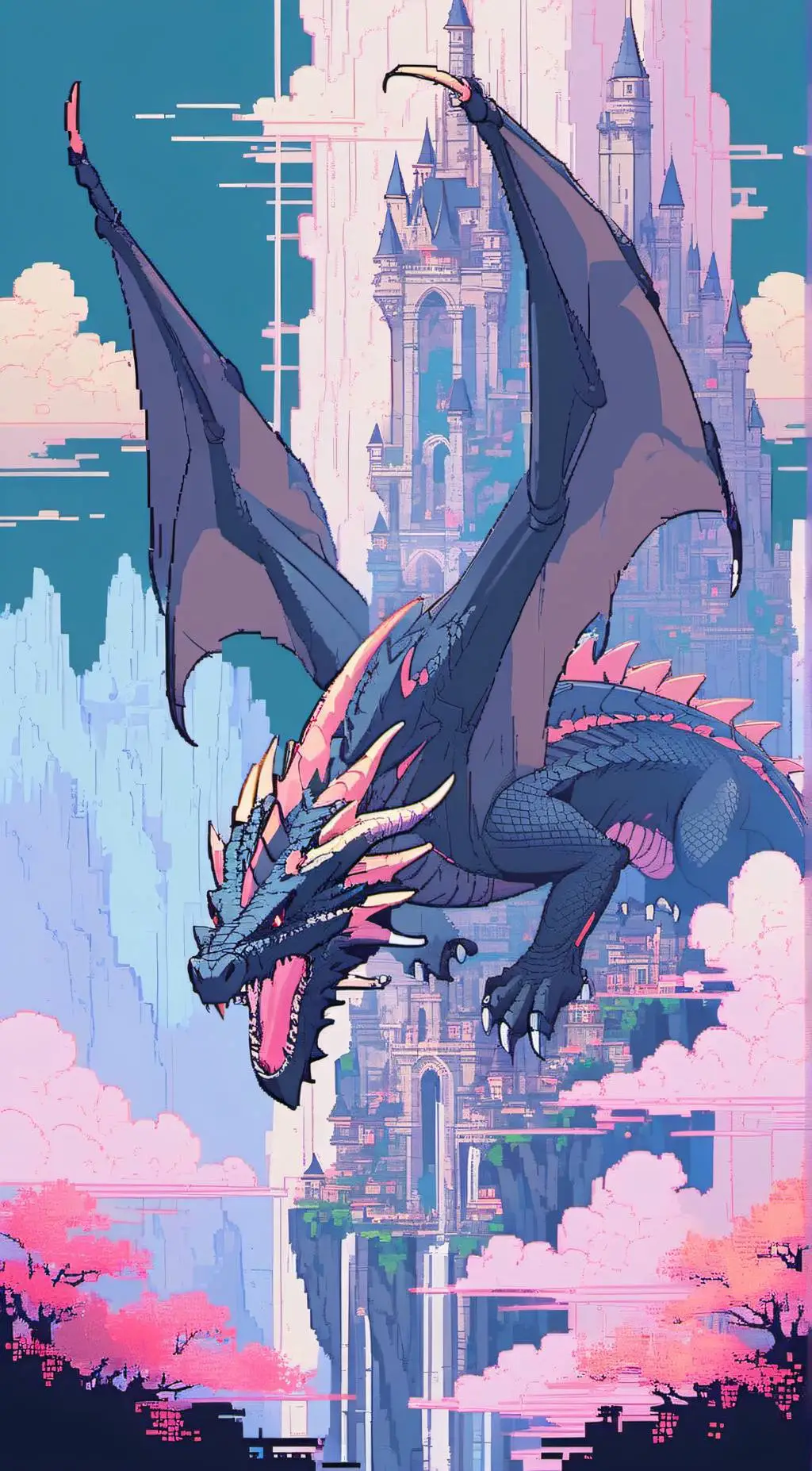 ai character: Maple background