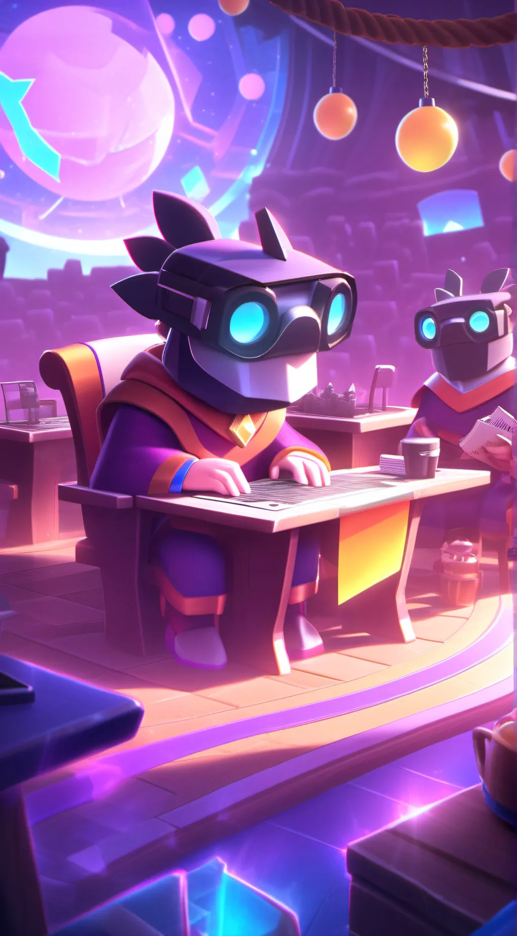 ai character: Robass background