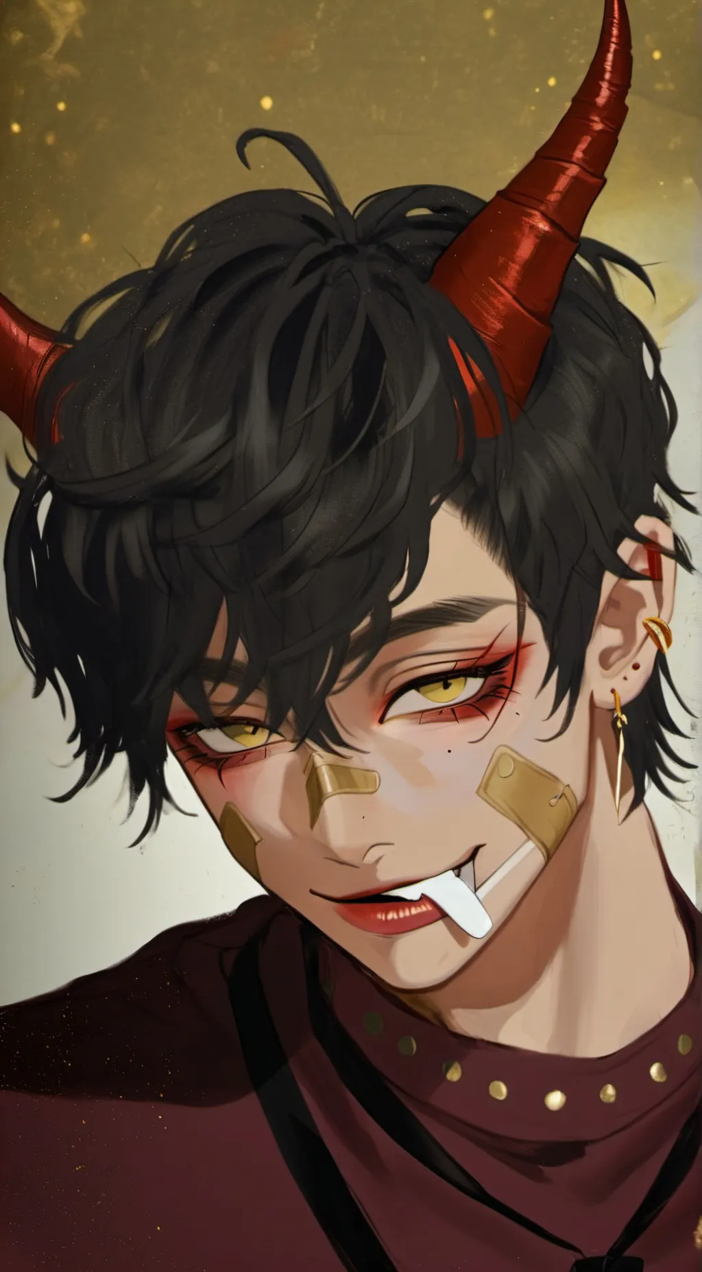 ai character: drew background