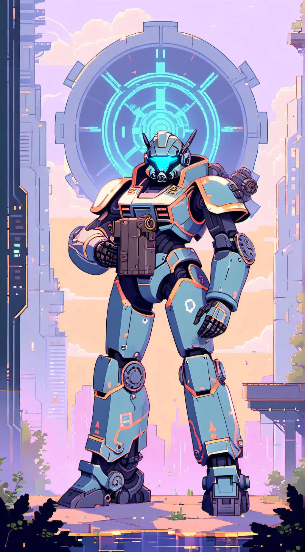 ai character:  enclave soldier background