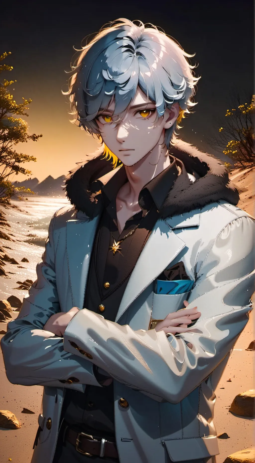 ai character: Asher background