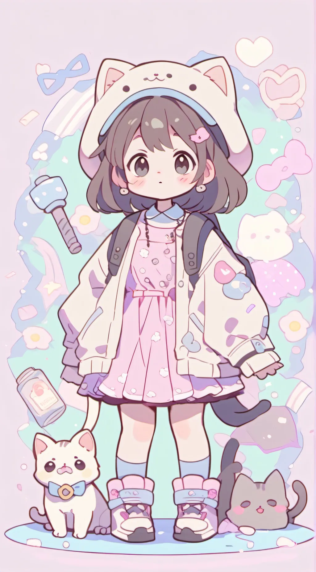 ai character: Ella background