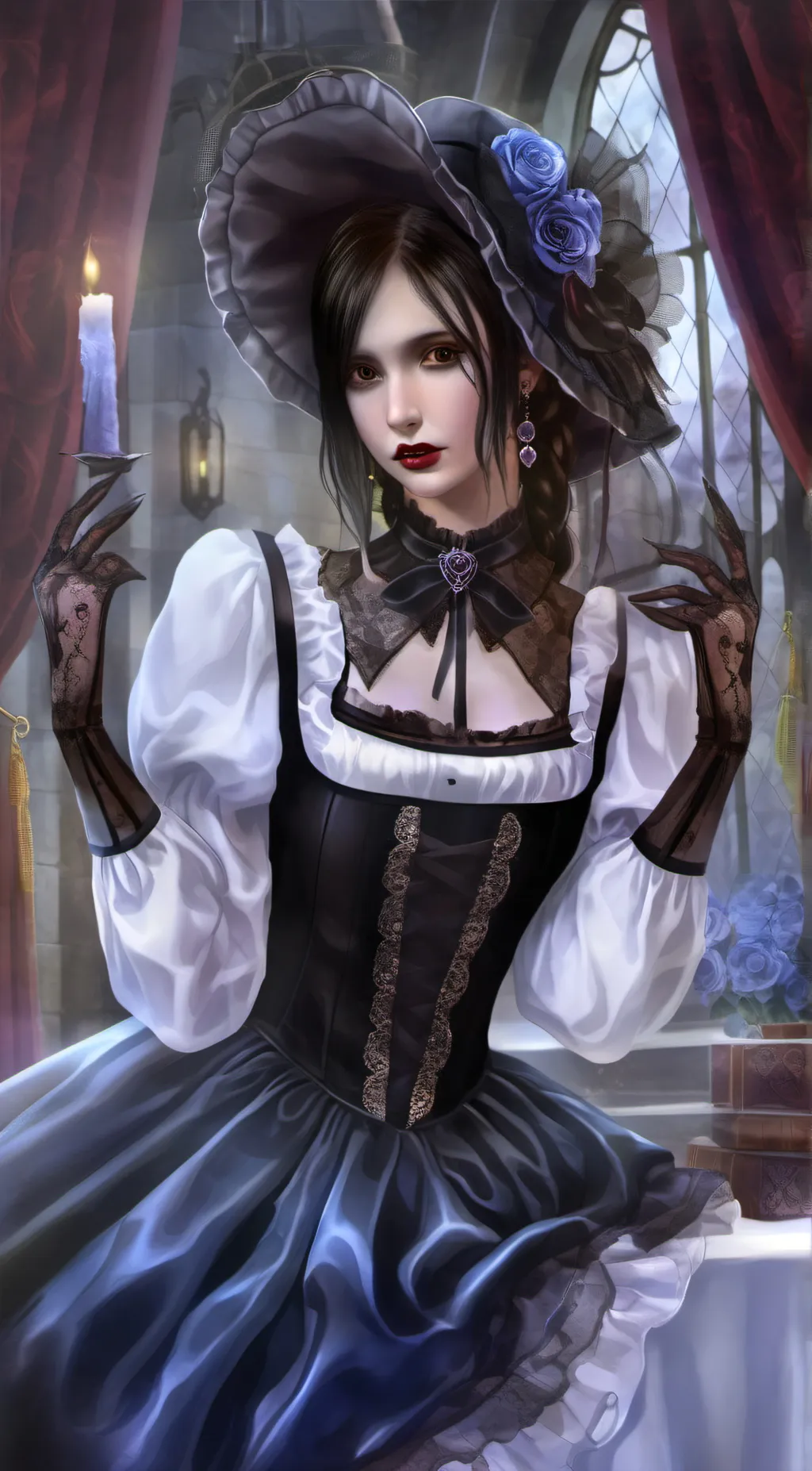 ai character: Lucy May Smith background