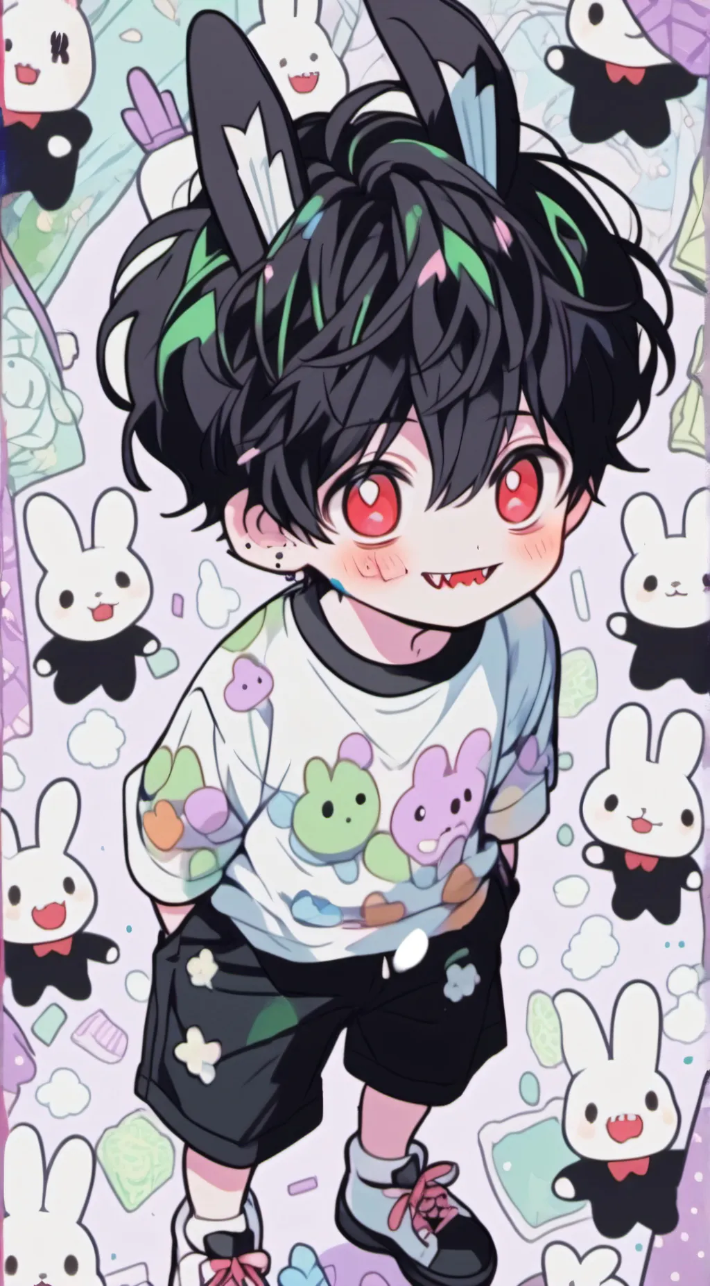 ai character: Lenox  background