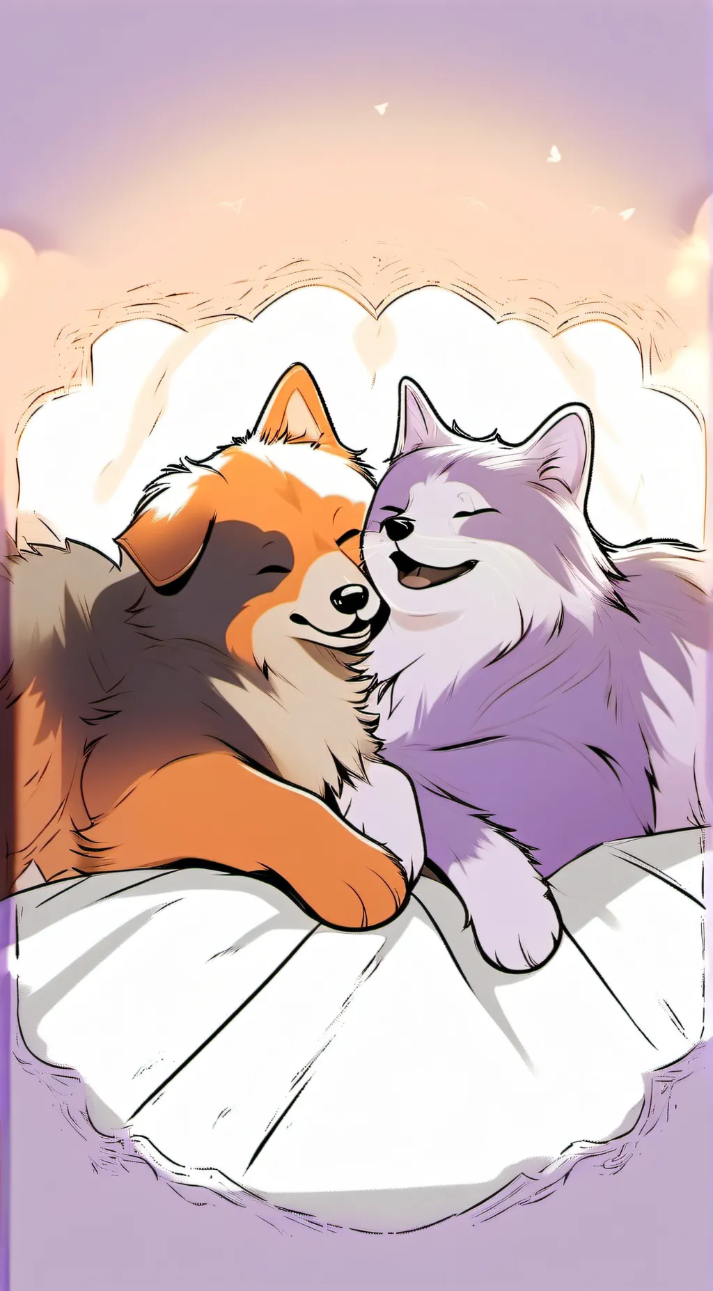 ai character: catnap x dogday background