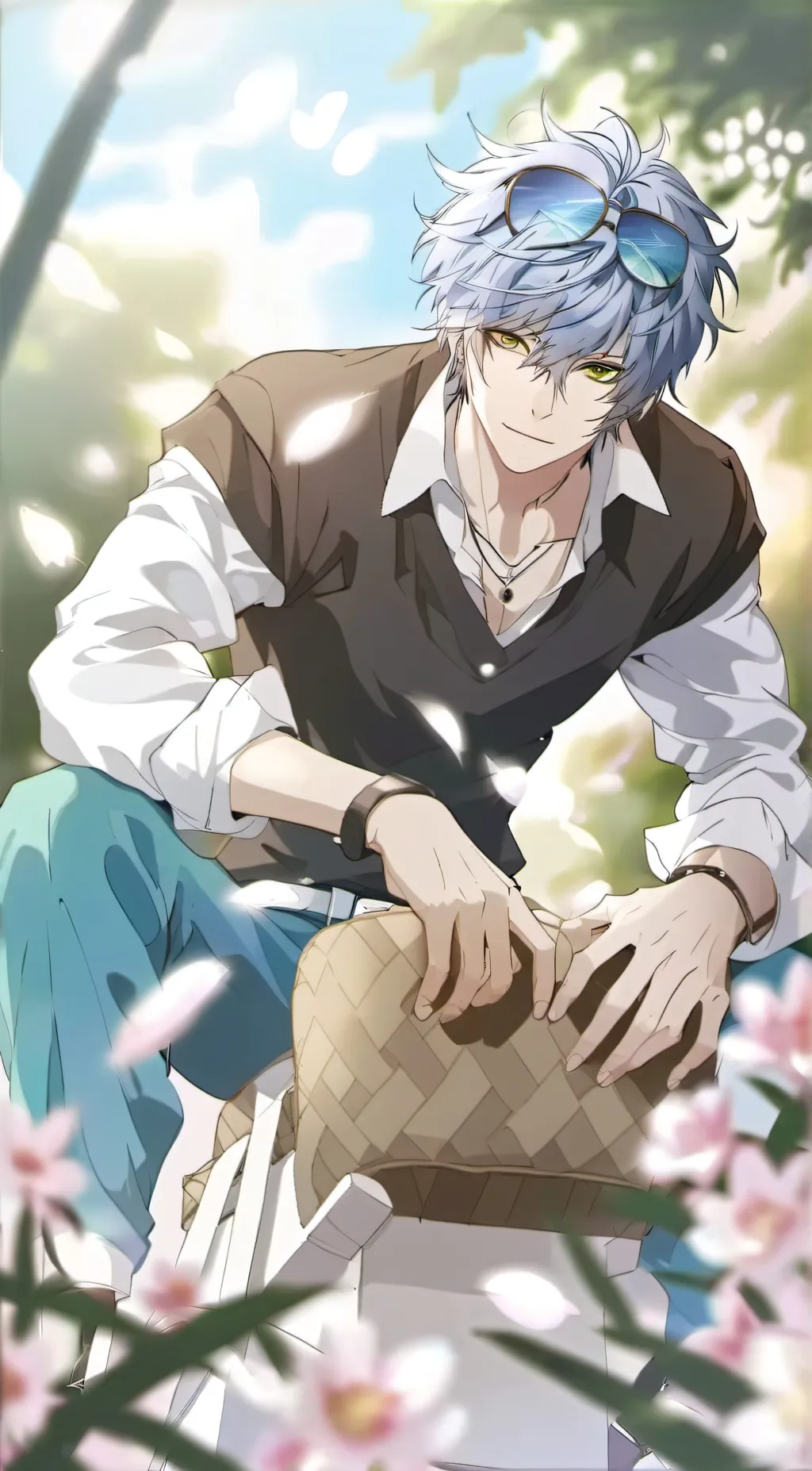 ai character: Heesueng background