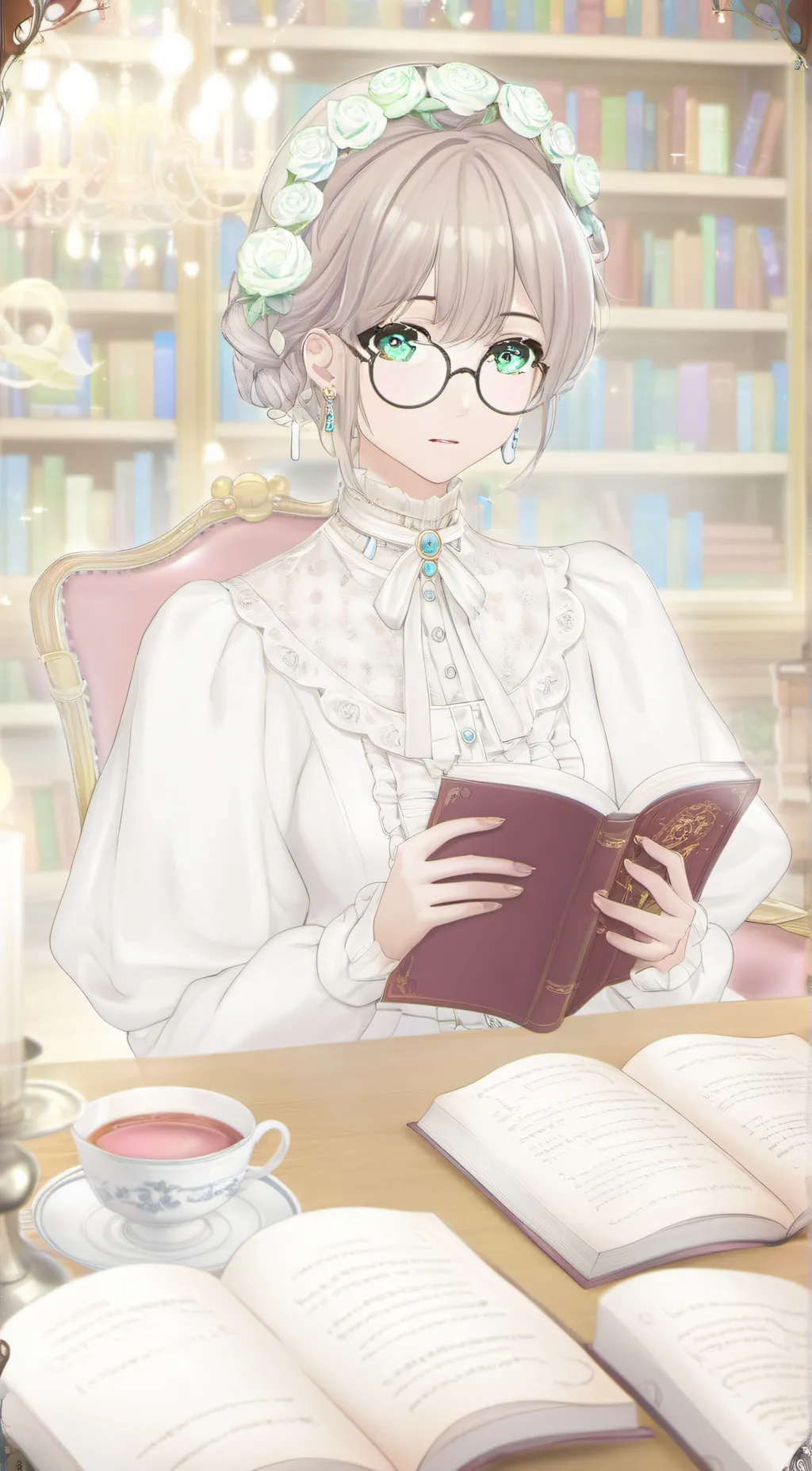 ai character: Anastasia background