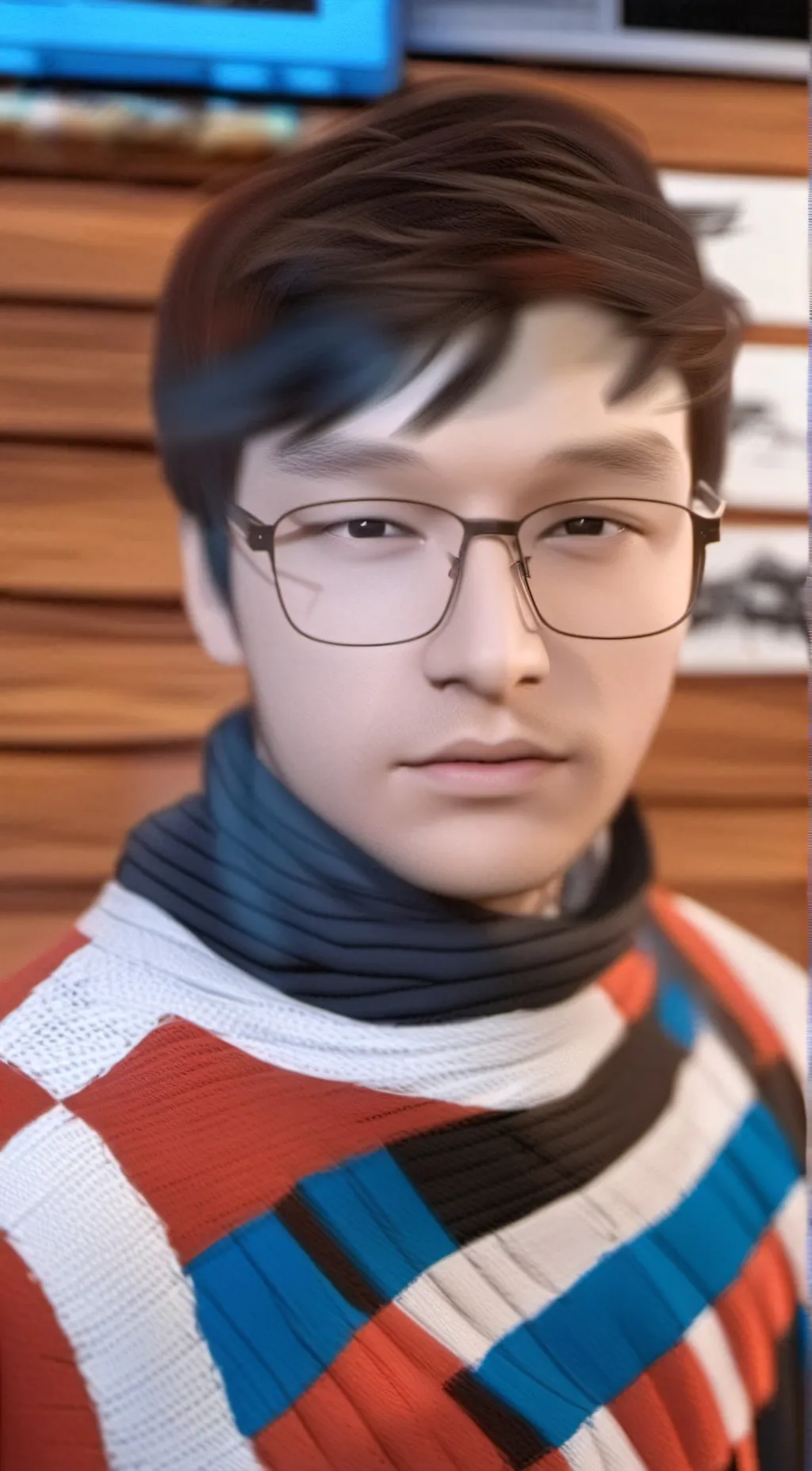 ai character: Santiago background