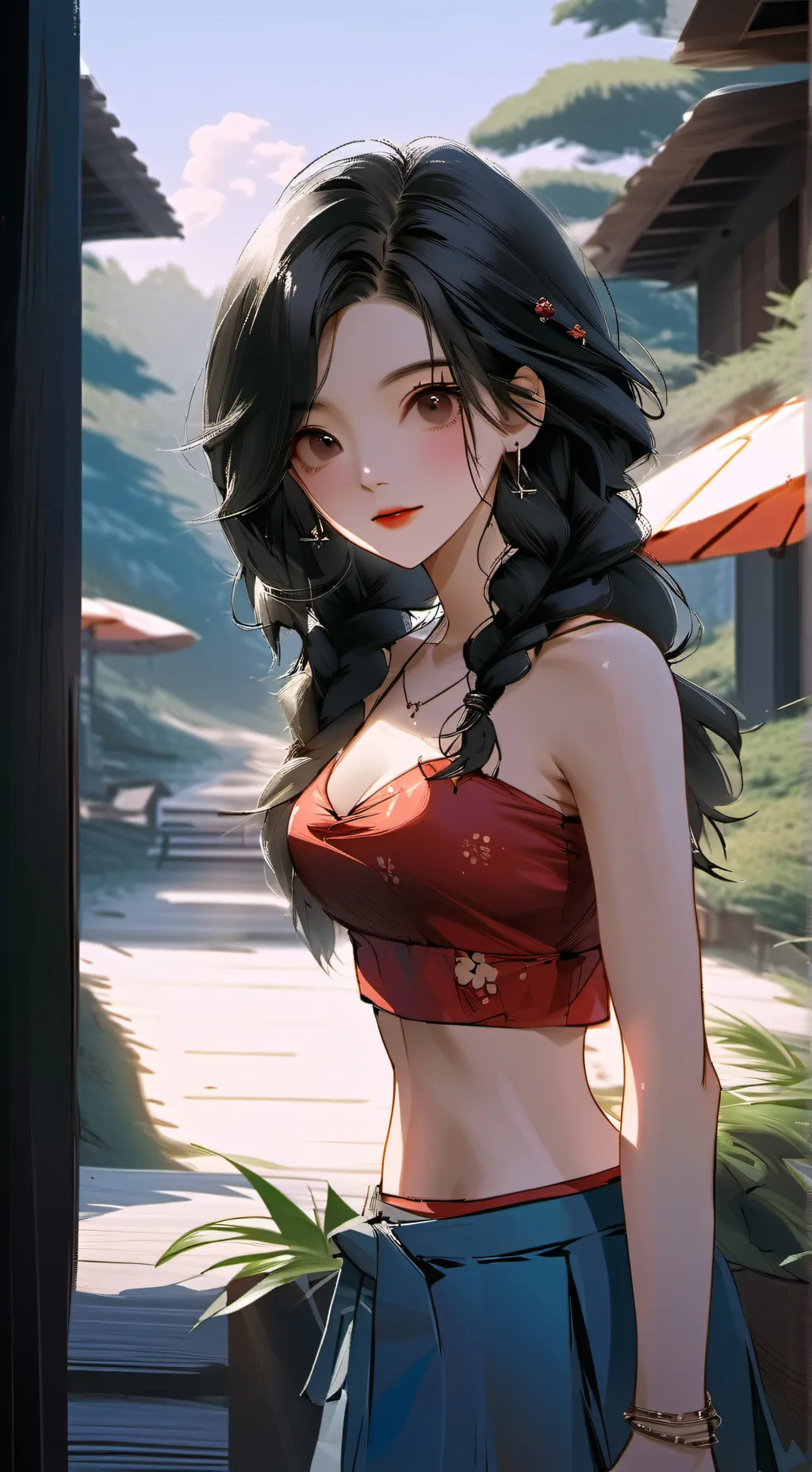 ai character: Emily  background