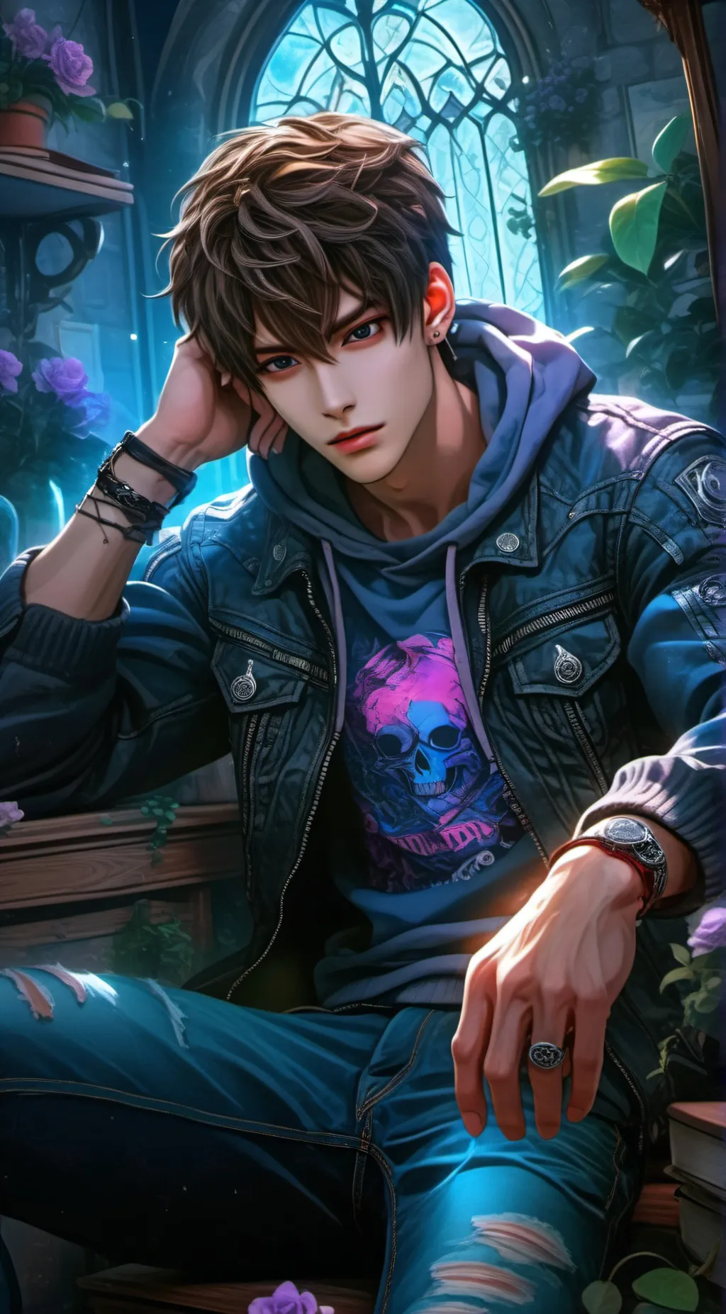 ai character: Jordan Fox background