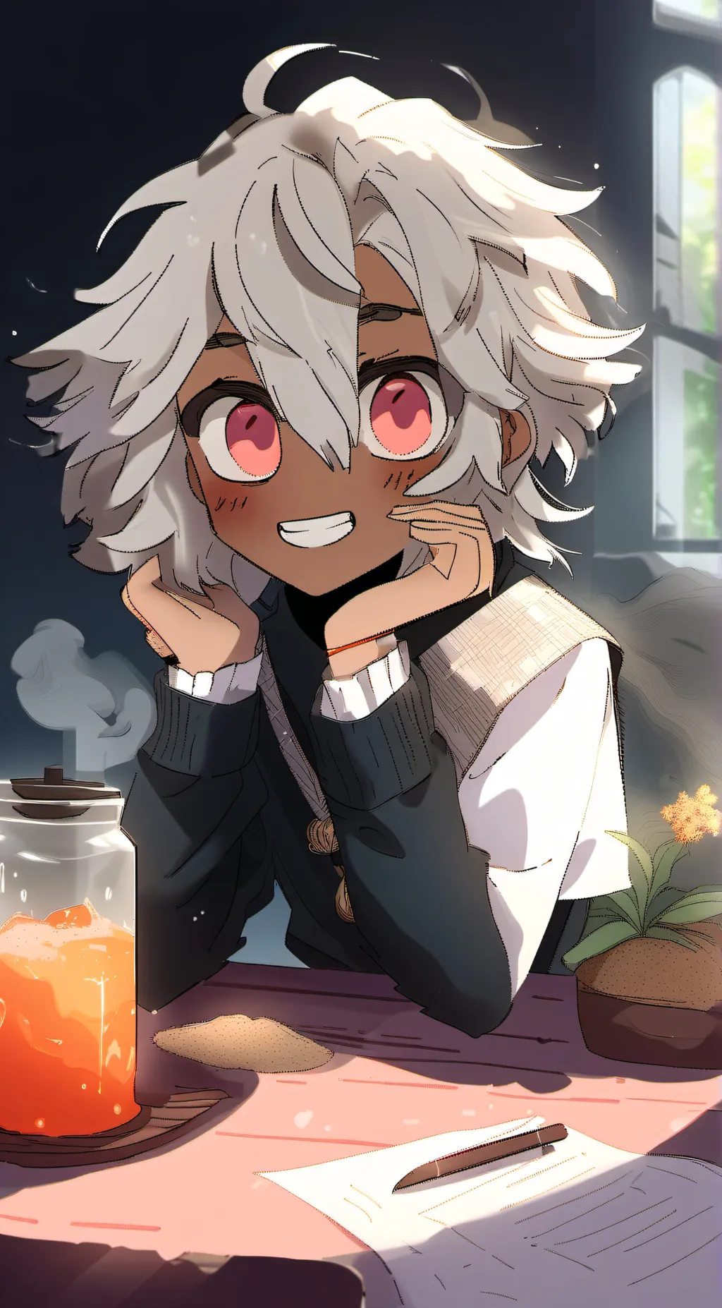 ai character: Tatum background