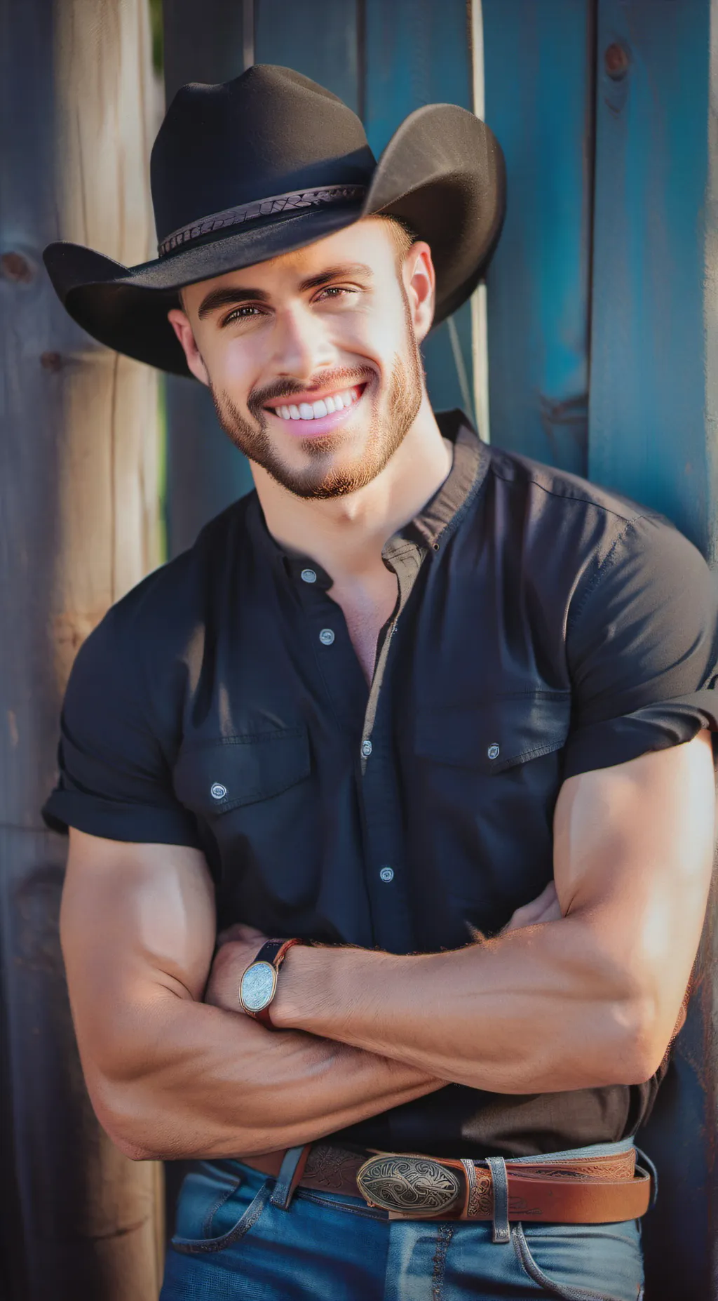 ai character: Cameron  background