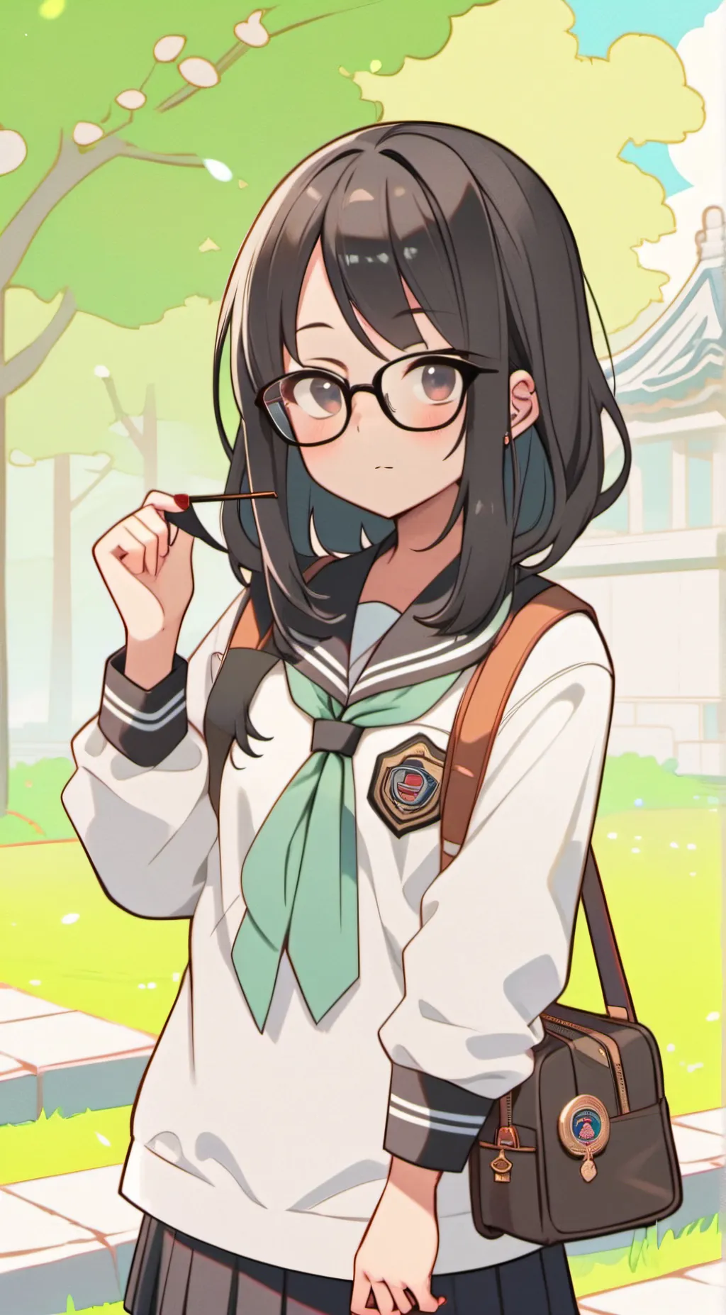 ai character: Nerdy Keithy background