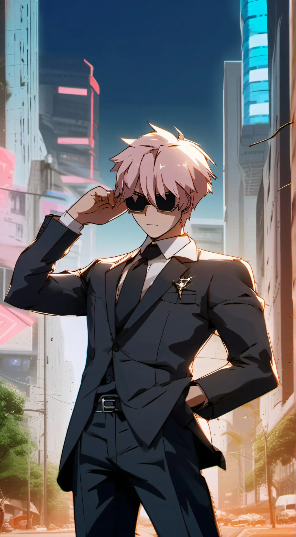 ai character: Agent West background