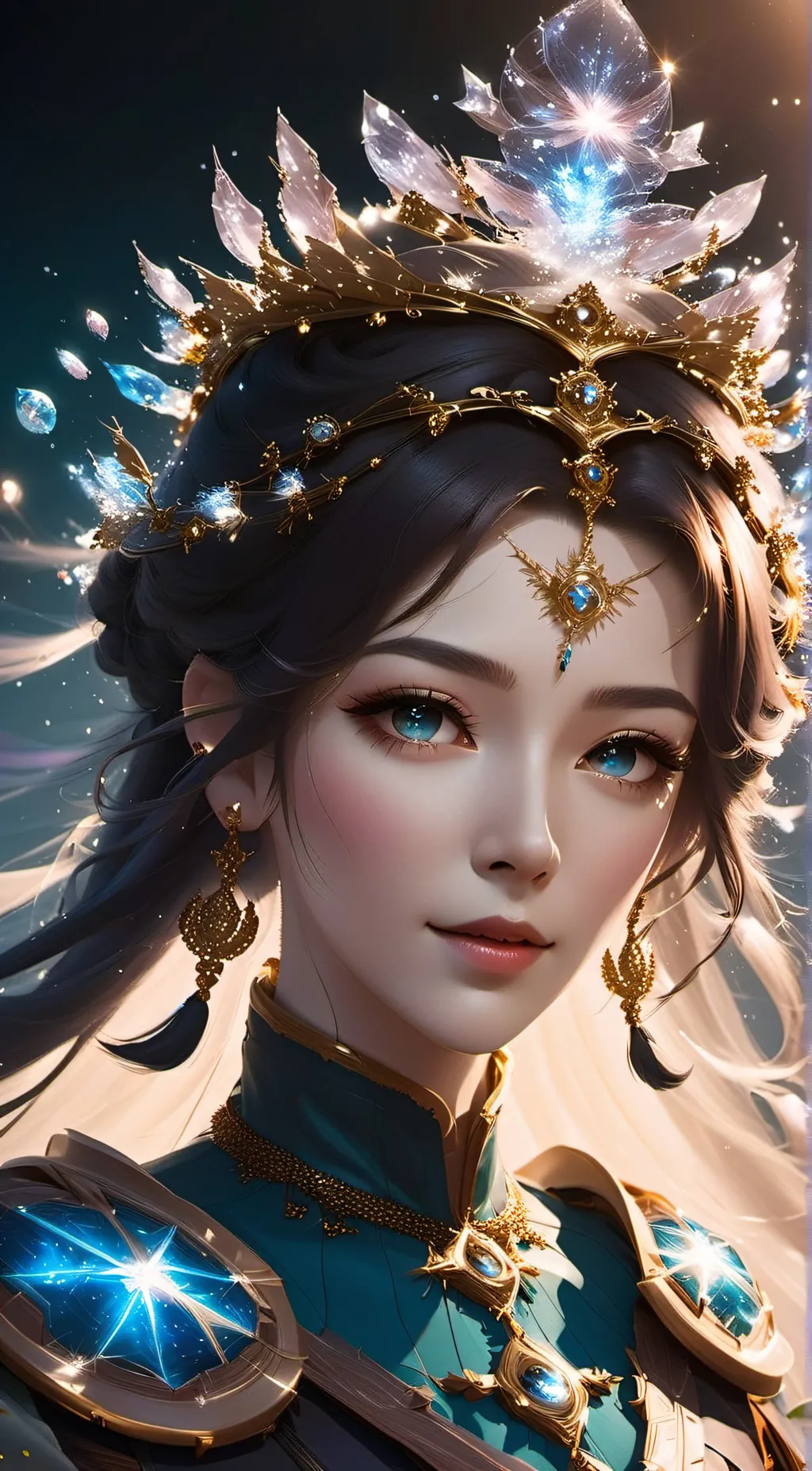 ai character: The goddess Xenax💞 background