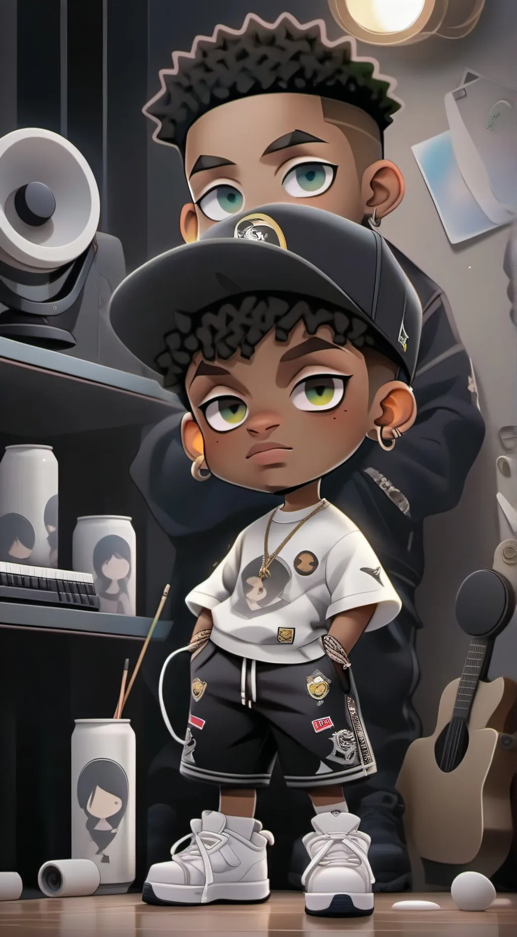 ai character: Rylan and legend background