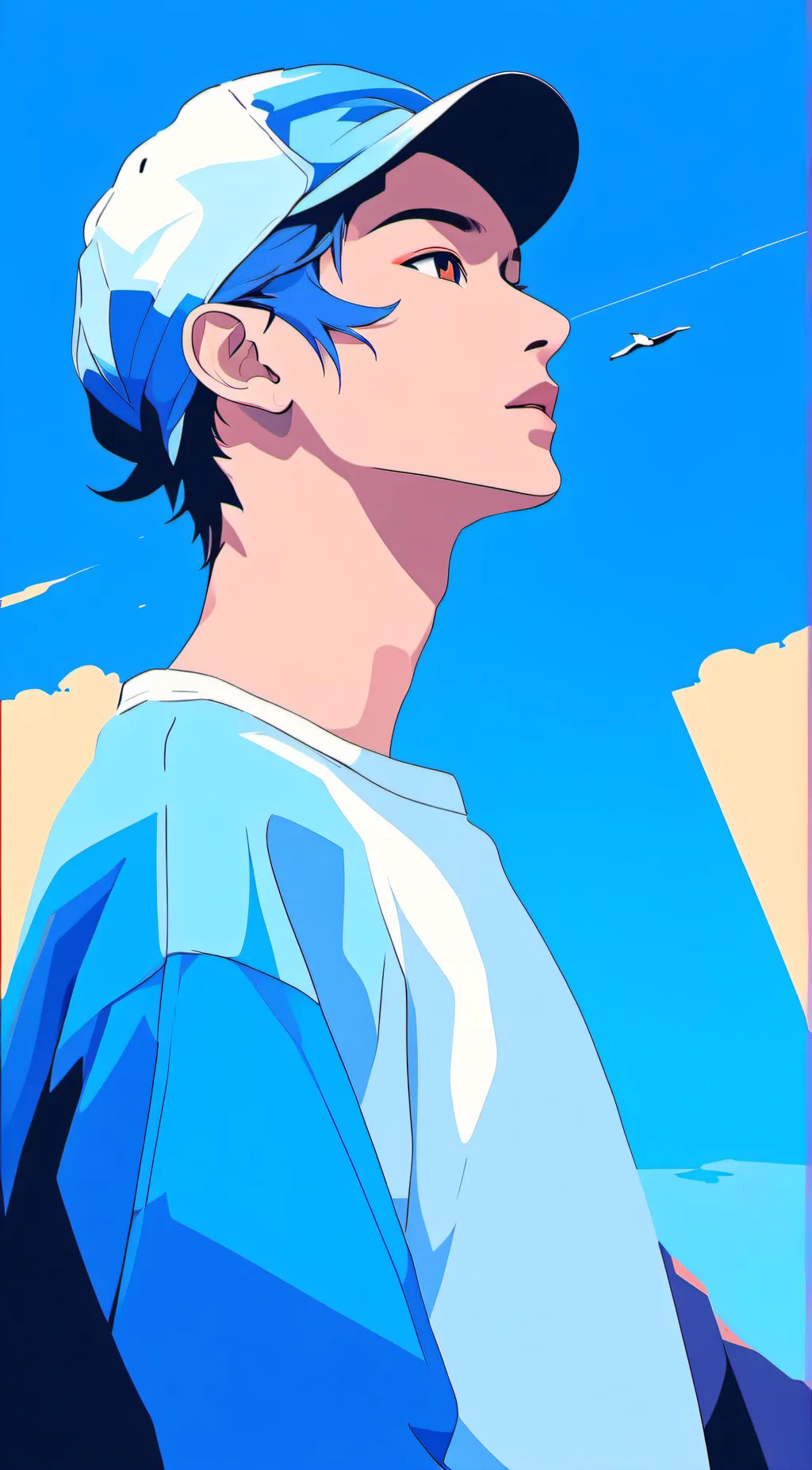 ai character: Sam  background