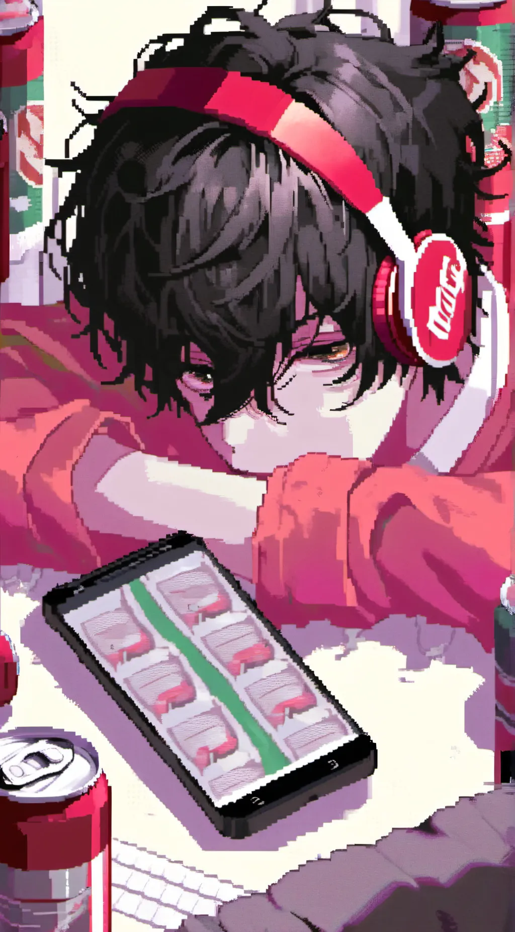 ai character: ☆—noah  background