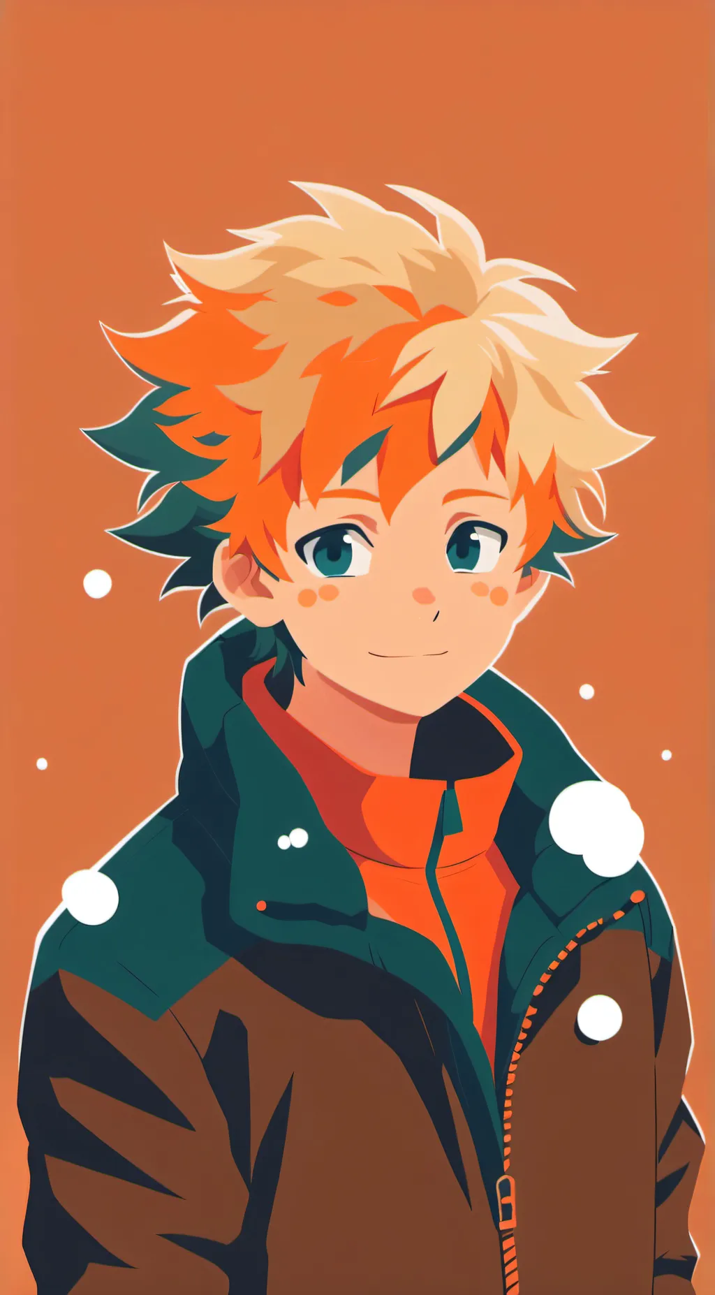 ai character: bakugo  background