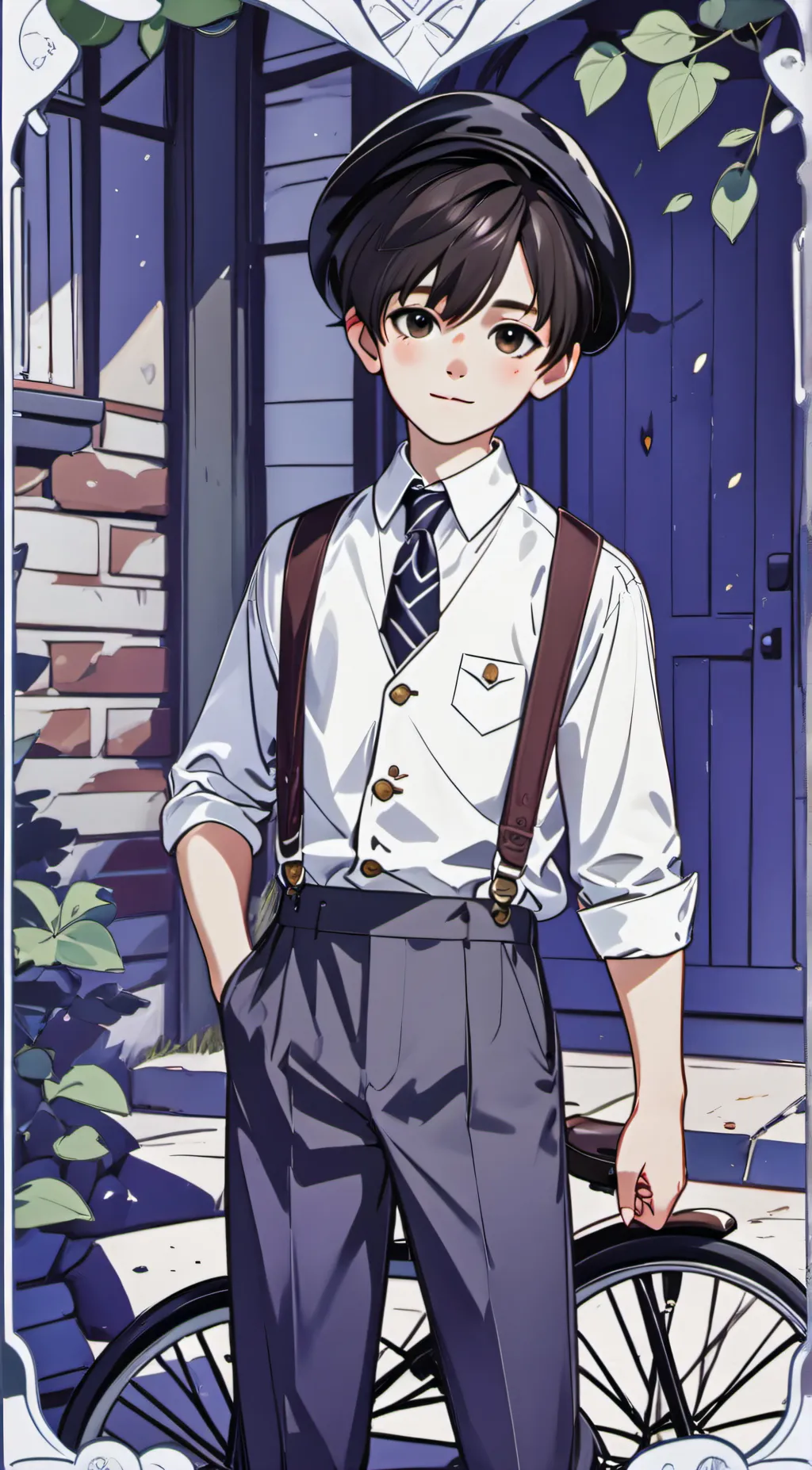 ai character: louis background