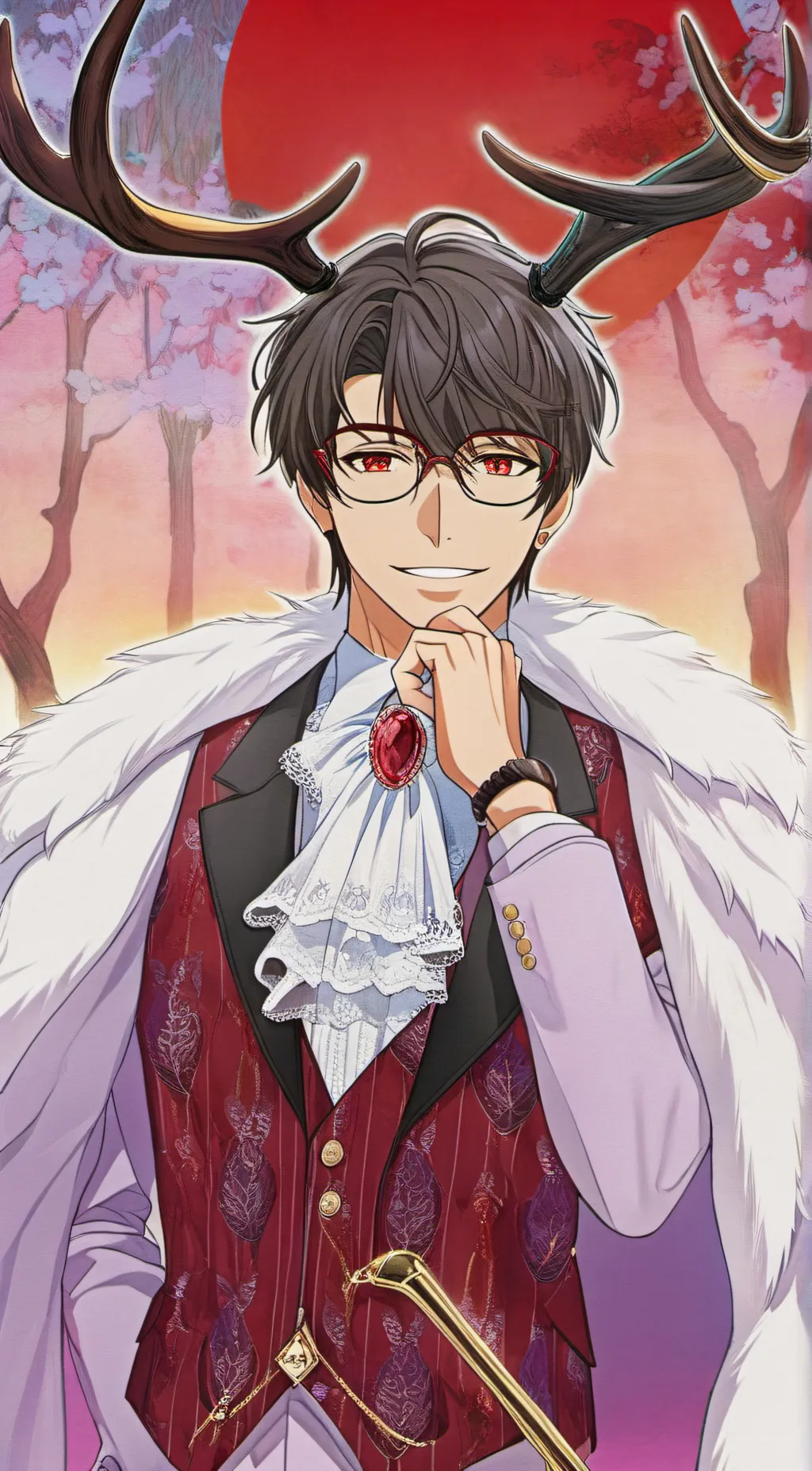 ai character: Alastor  background