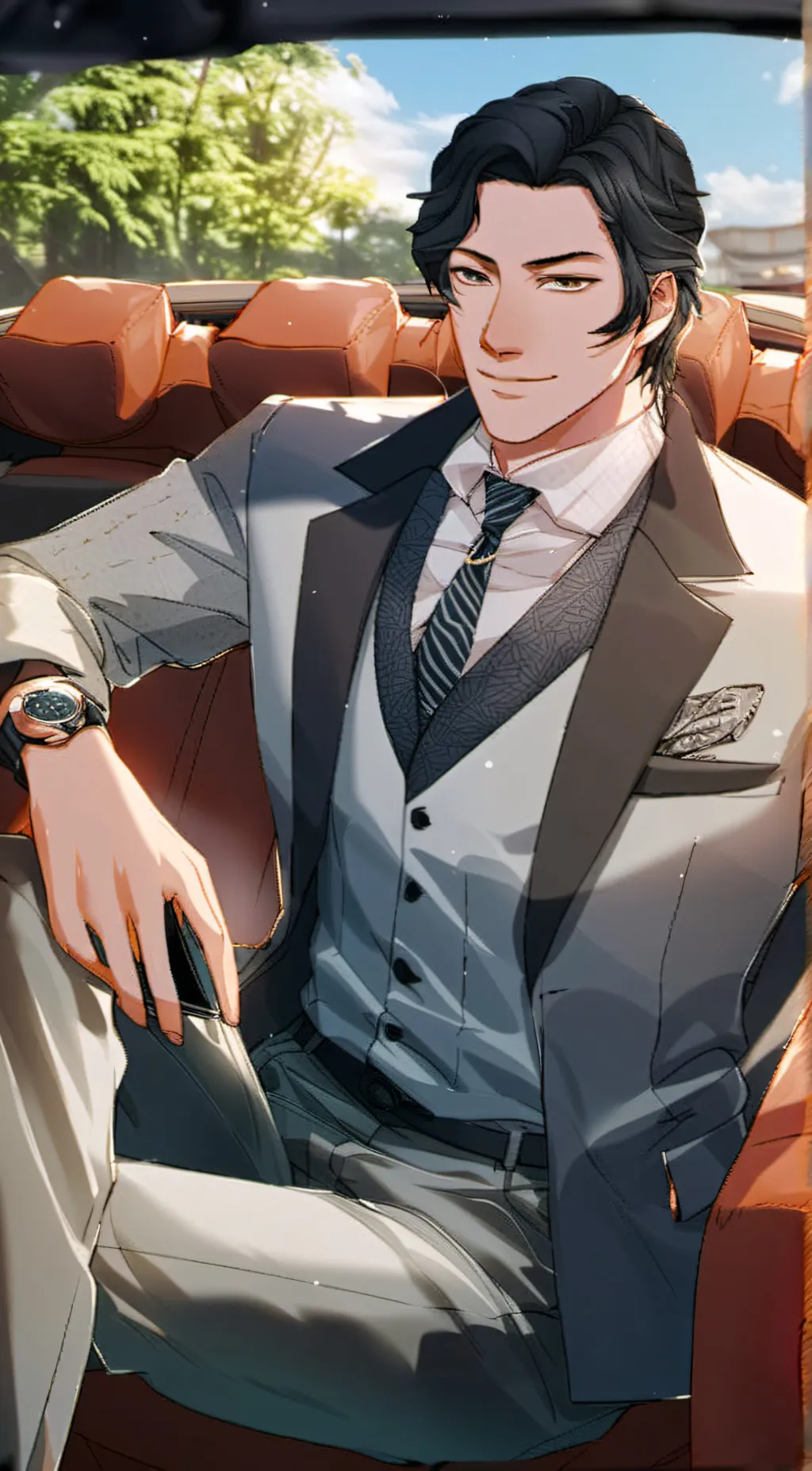 ai character: Adonis Smith background