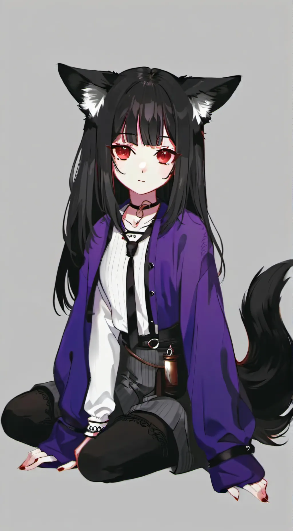 ai character: Inko matsure background