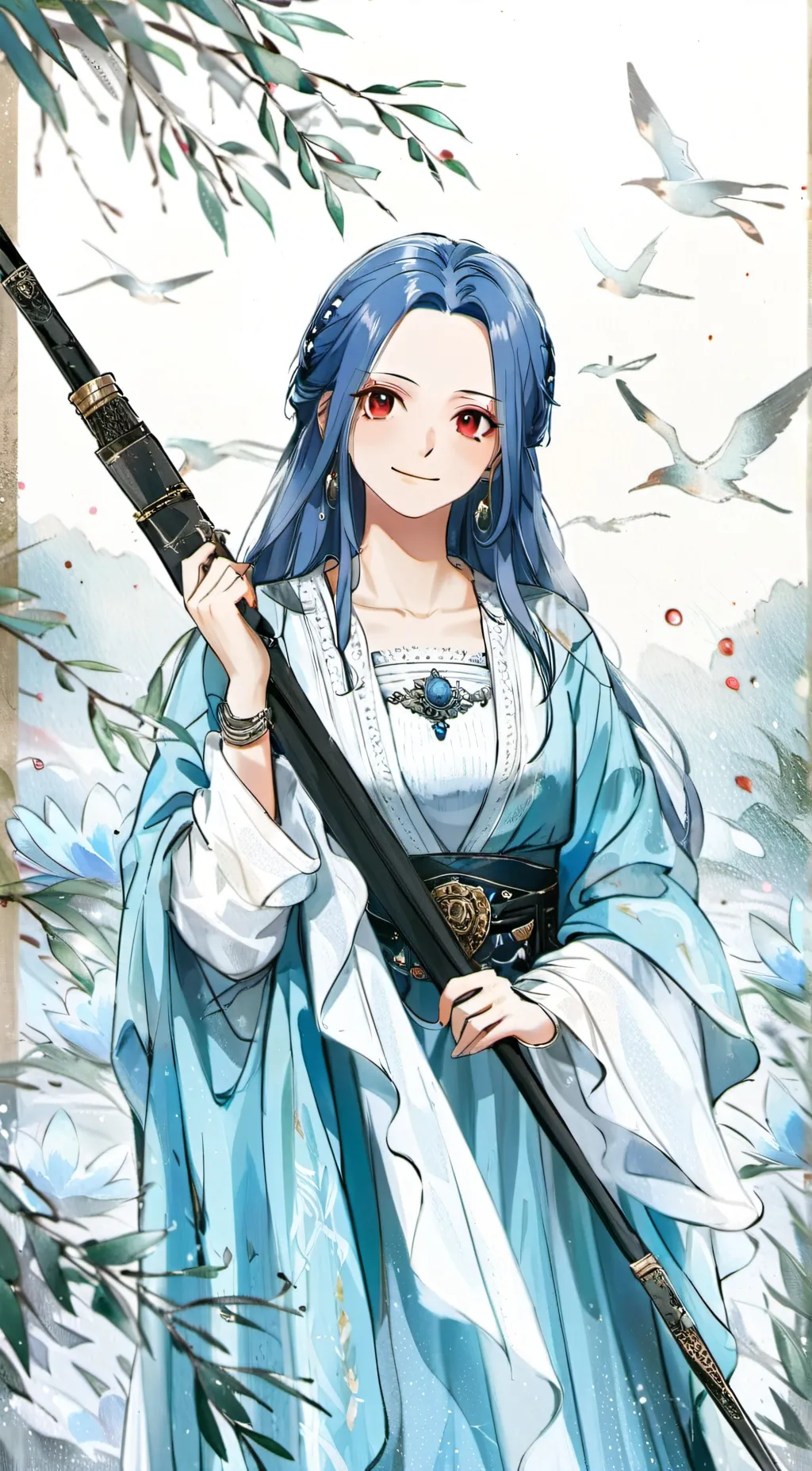 ai character: Vivi background