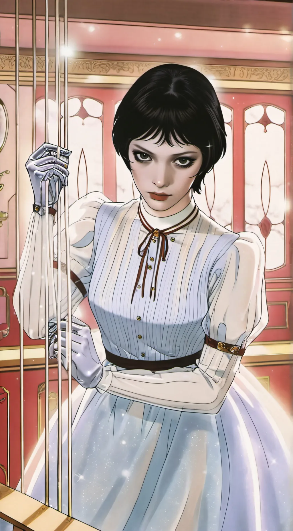 ai character: Scarlett  background