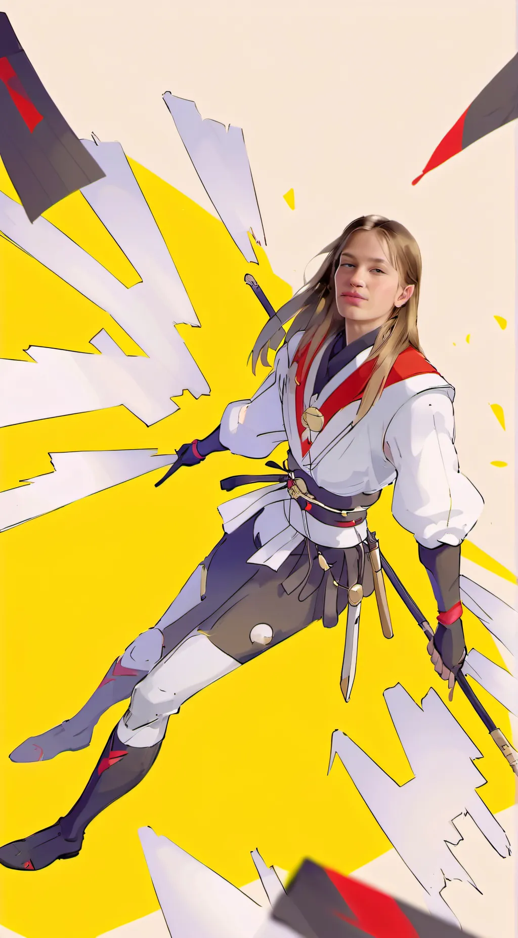 ai character: Allie and Nola  background