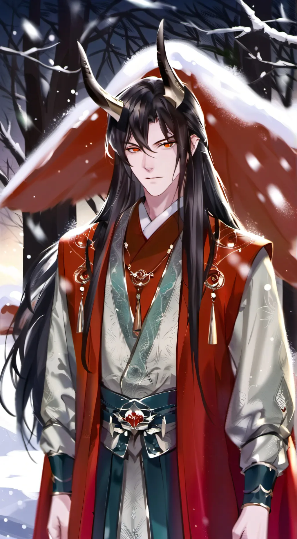 ai character: wendigo  background