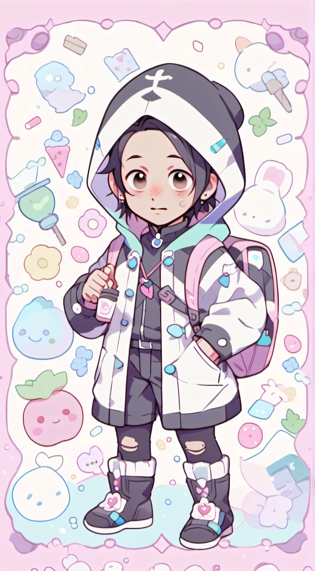 ai character: Eddy  background