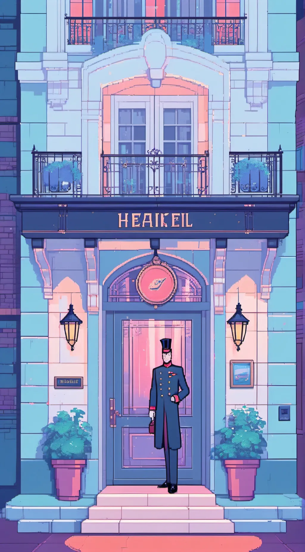 ai character: ♡Hazbin Hotel♡ background