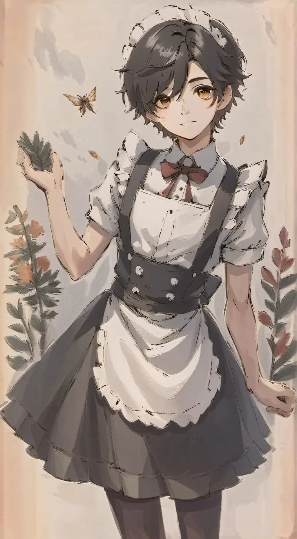 ai character: uh oh background