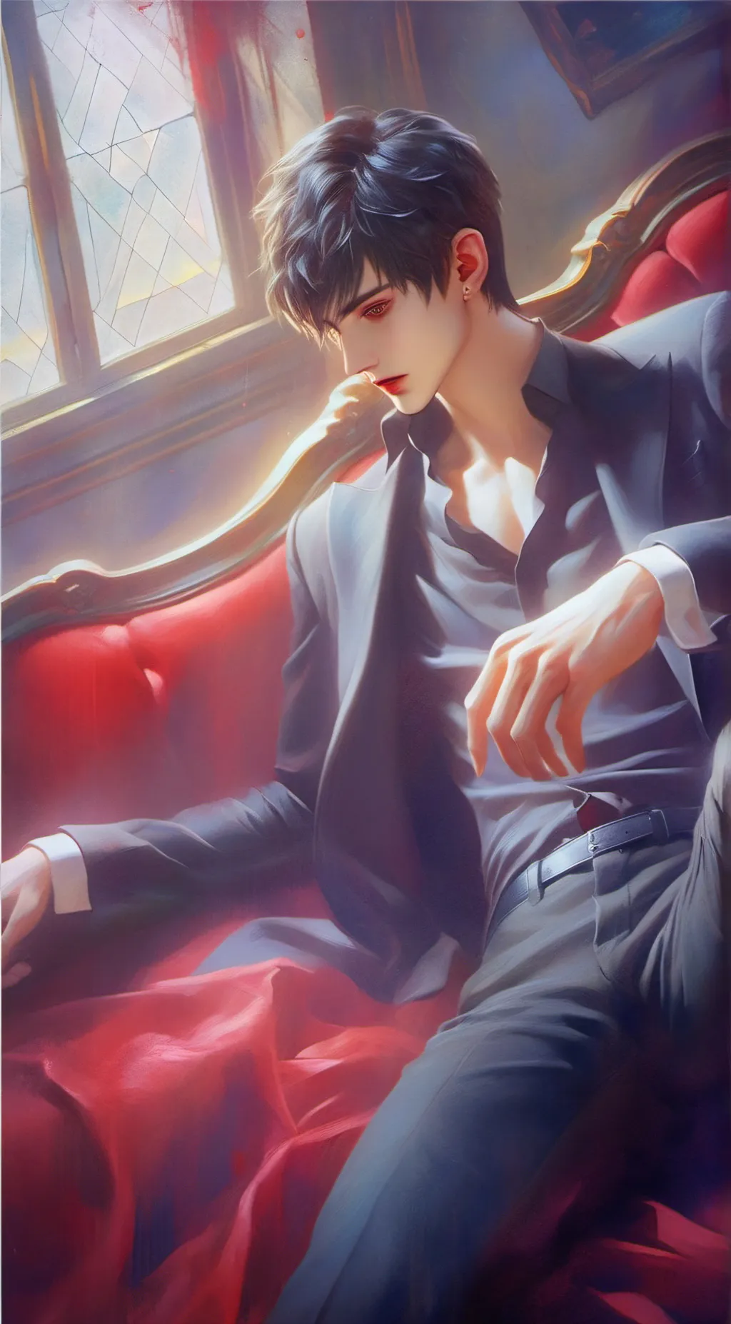 ai character: DEON background