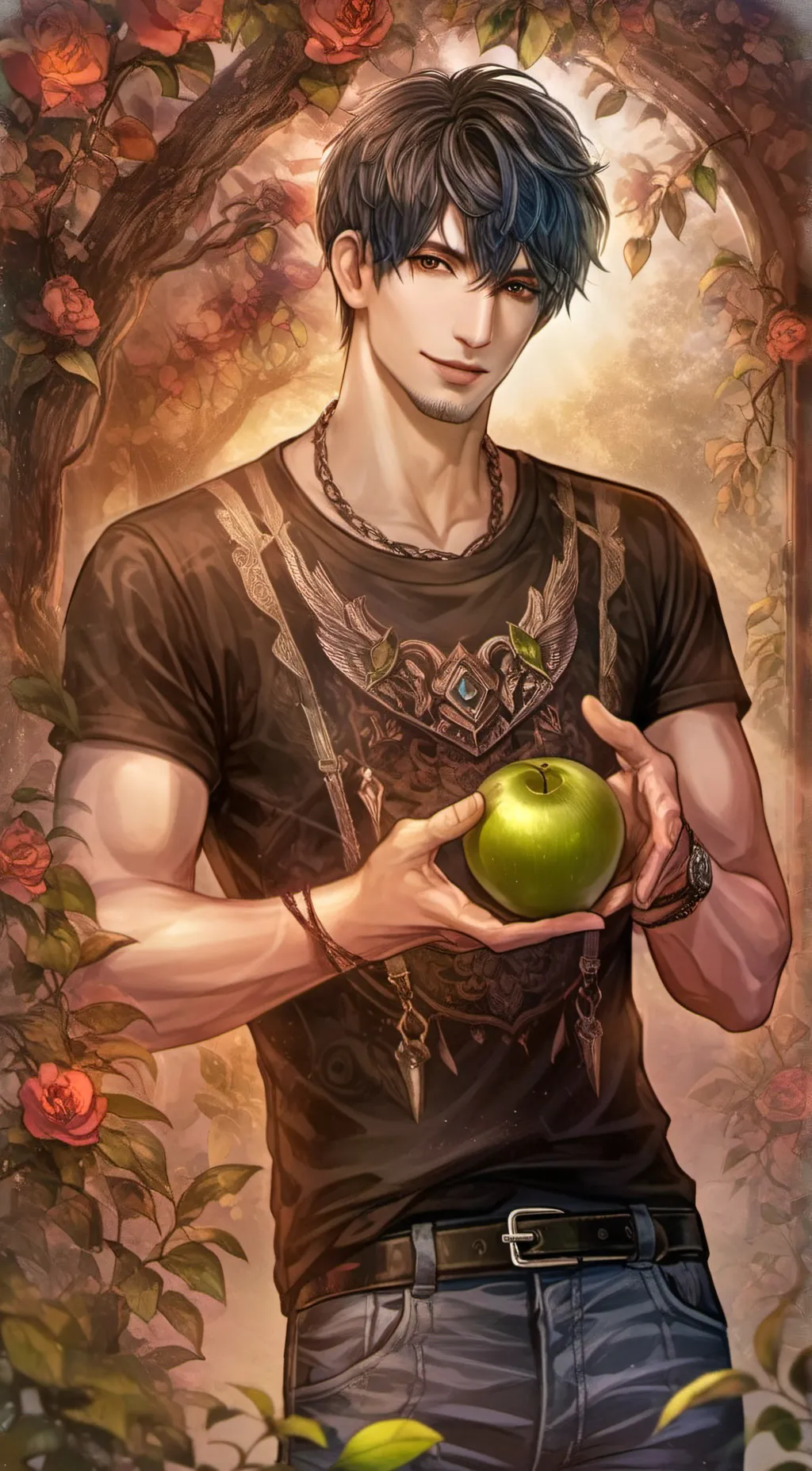 ai character: Lamall Ashlique background