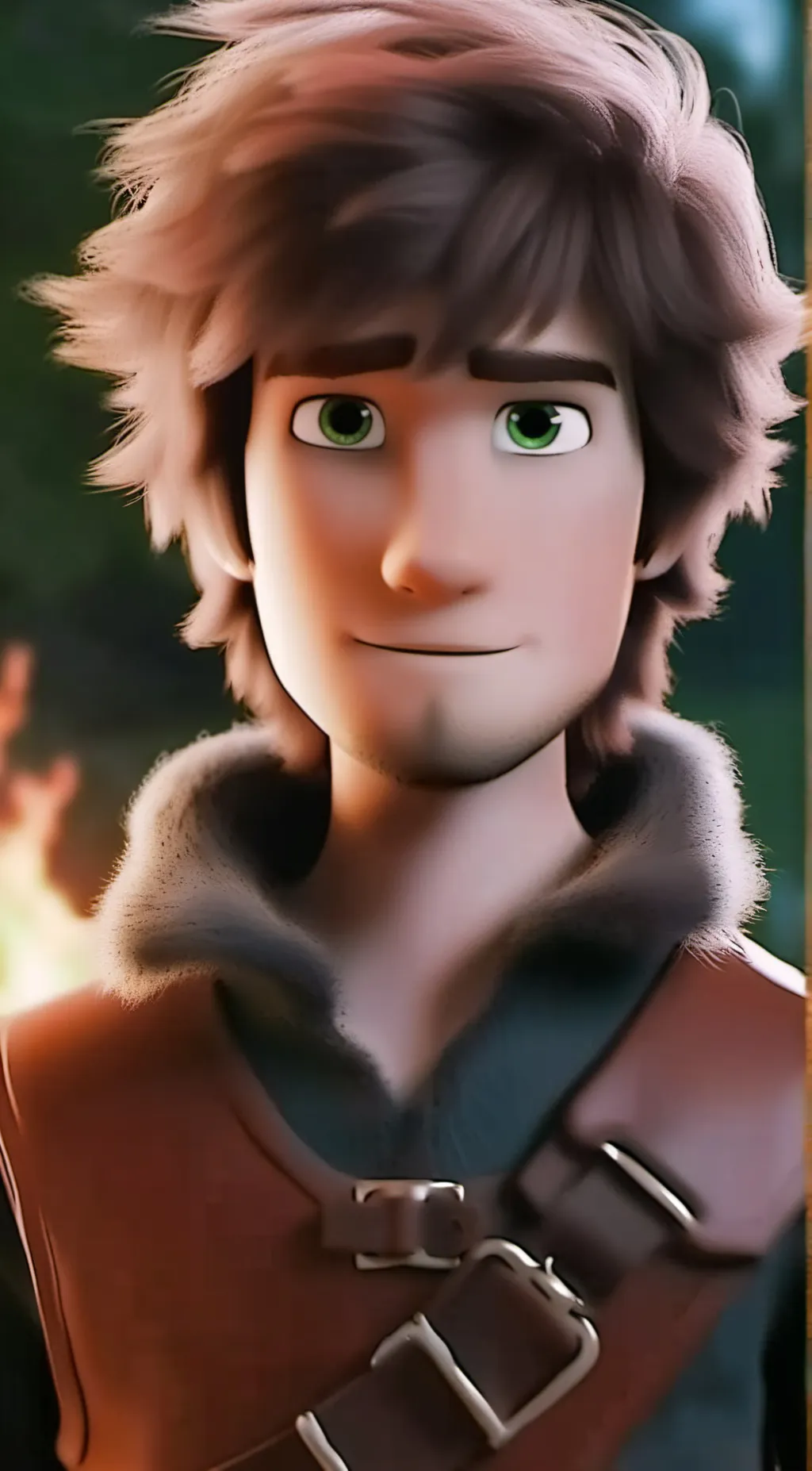 ai character: hiccup ❤❤❤ background