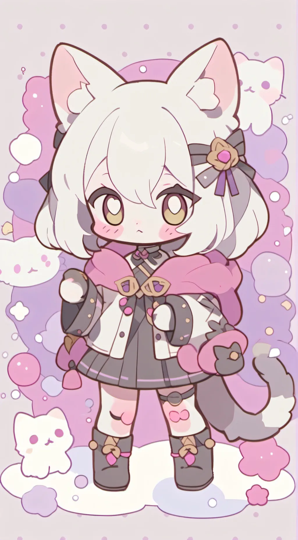 ai character: Cinnabon background