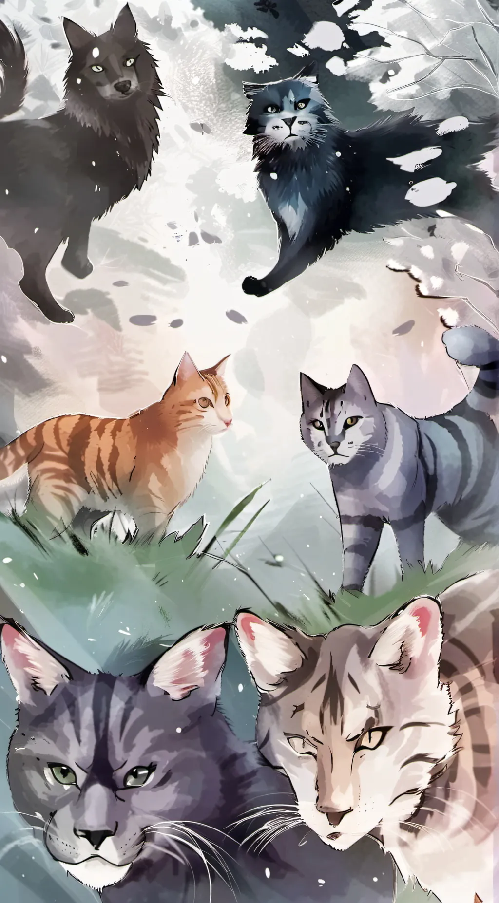 ai character: Warrior cats background
