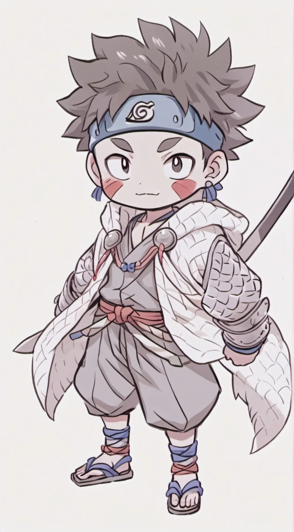 ai character: Kiba Inuzuka background