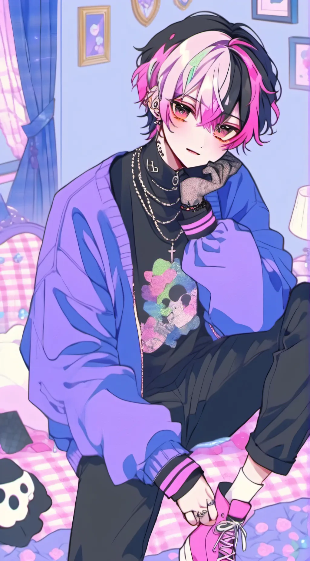 ai character: Charlie background