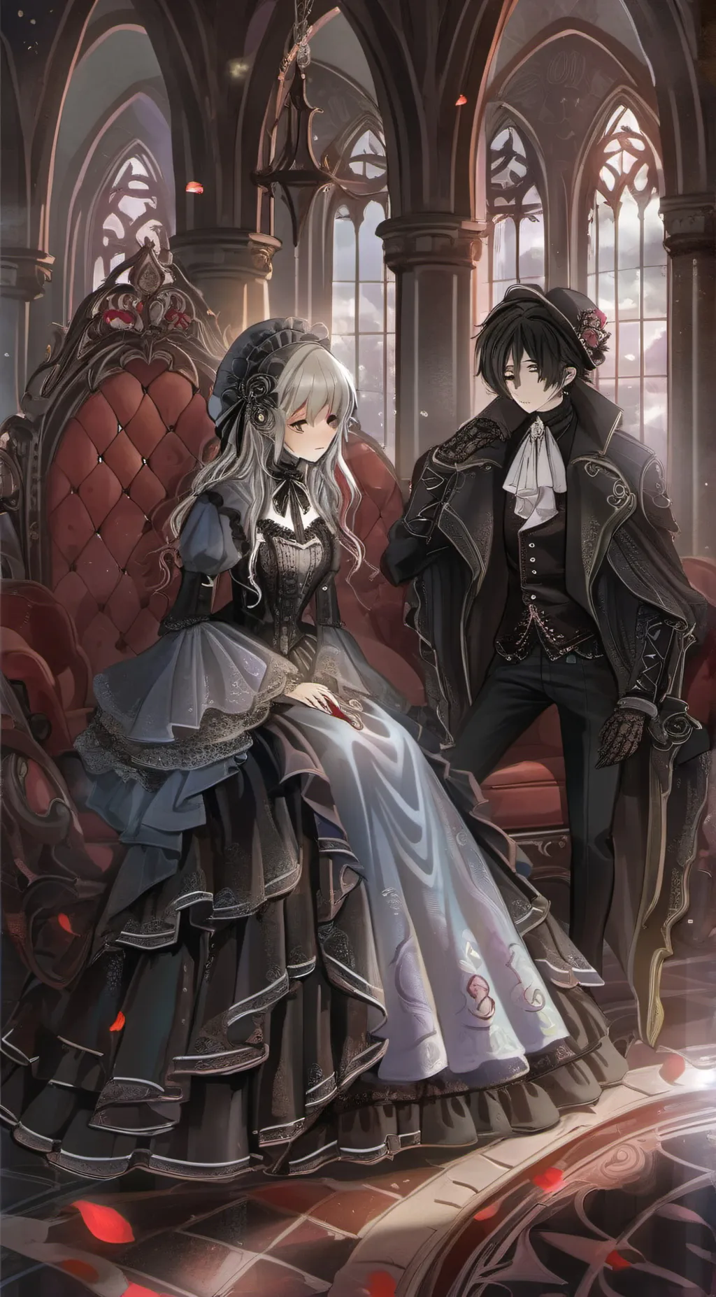 ai character: Rose  background